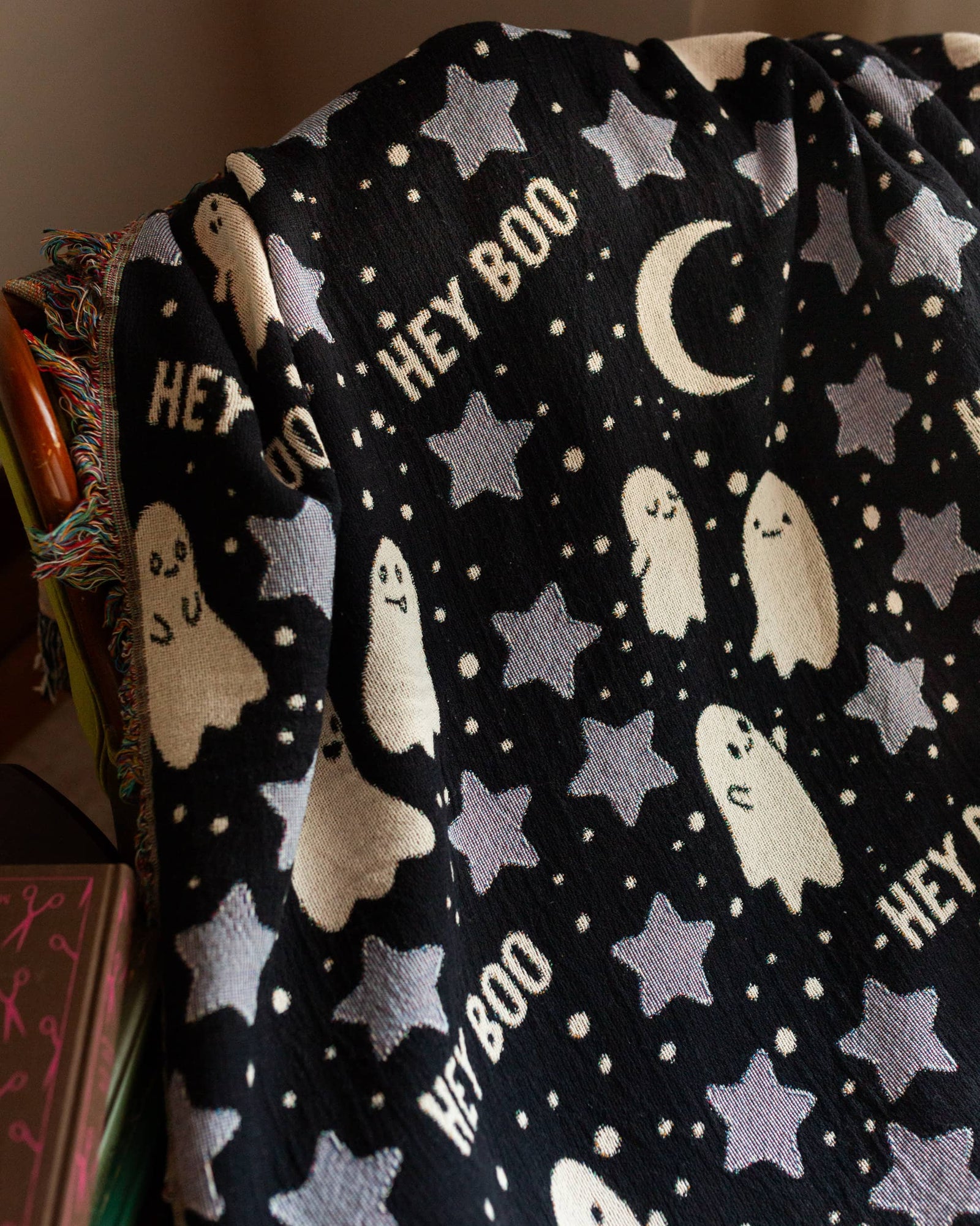 Hey Boo Ghost Blanket