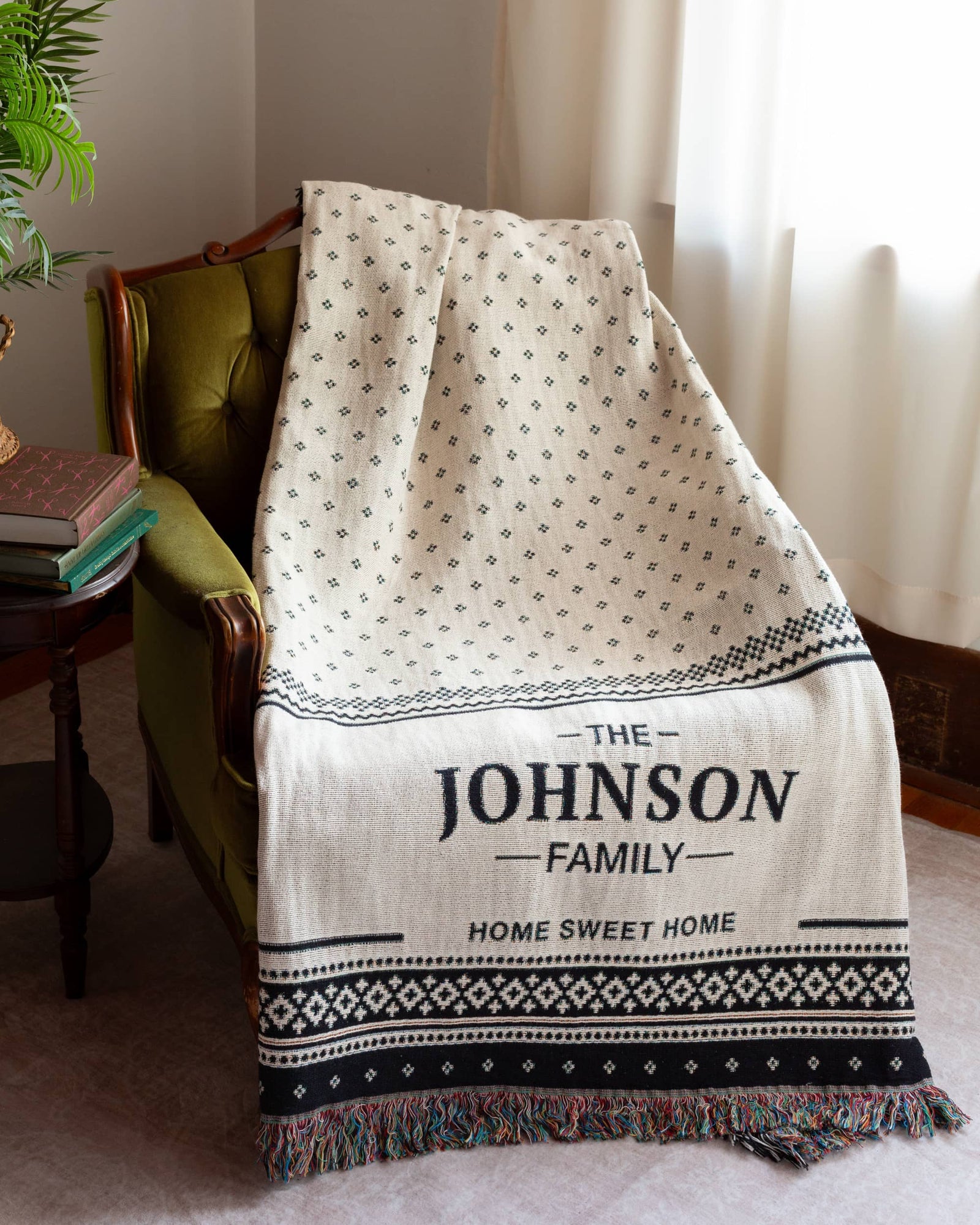 Family Name Heritage Blanket