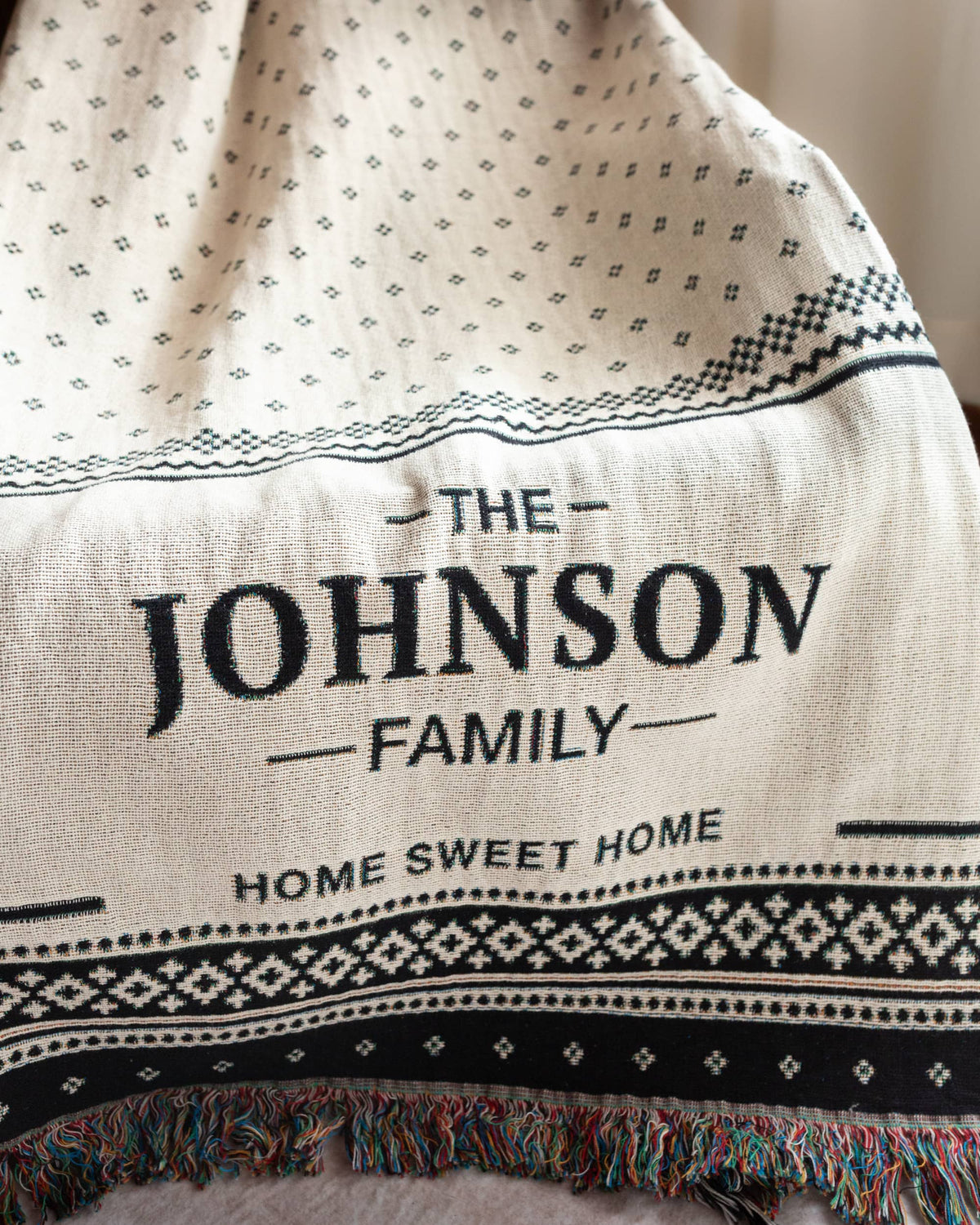 Family Name Heritage Blanket