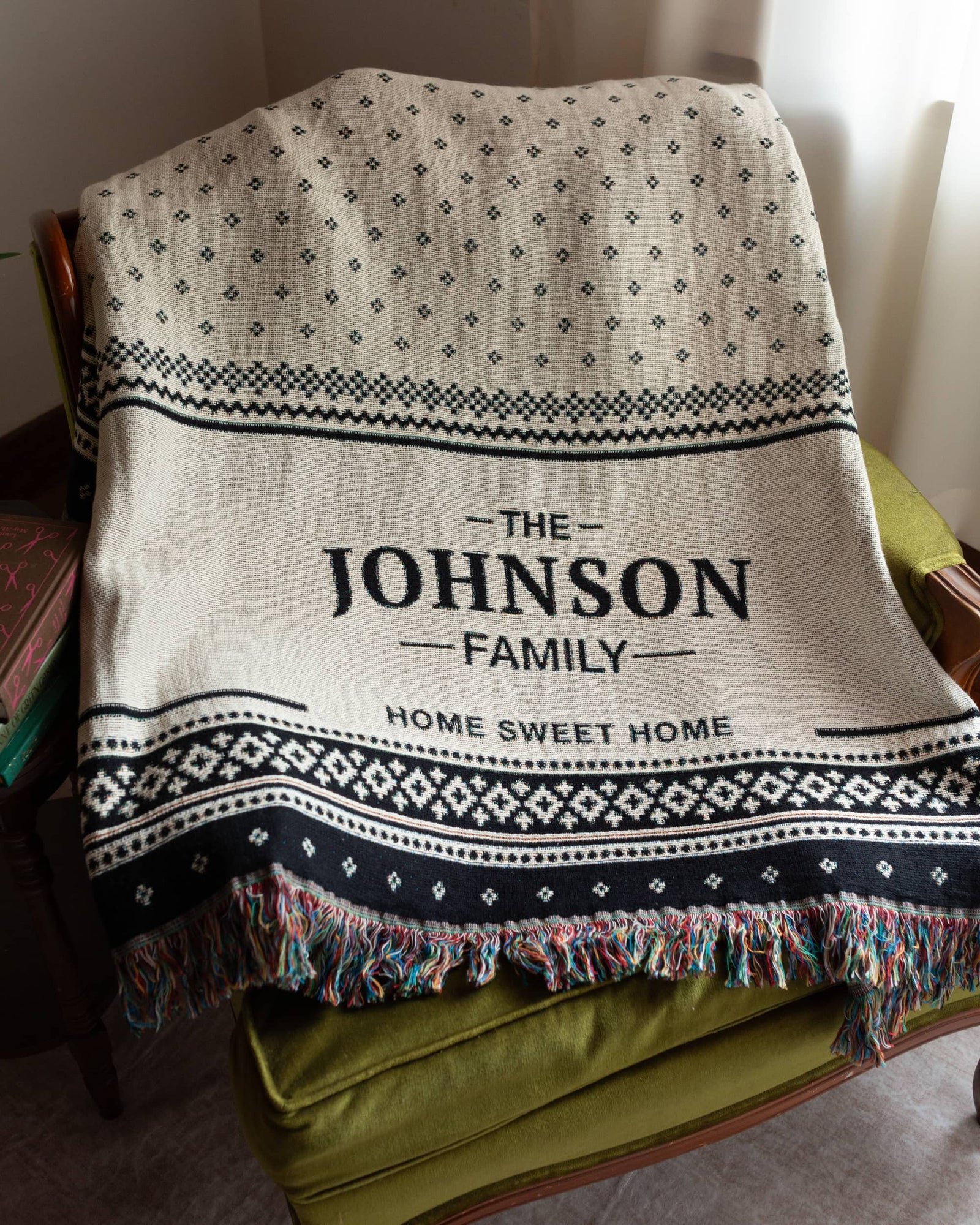 Family Name Heritage Blanket