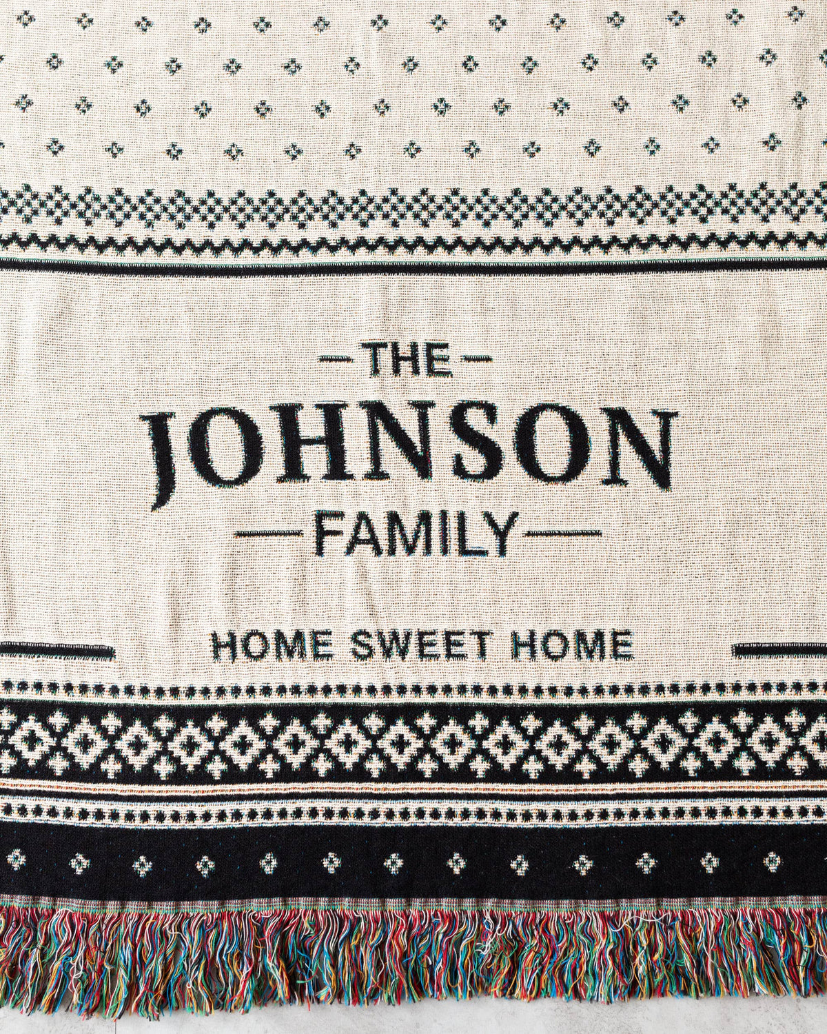 Family Name Heritage Blanket