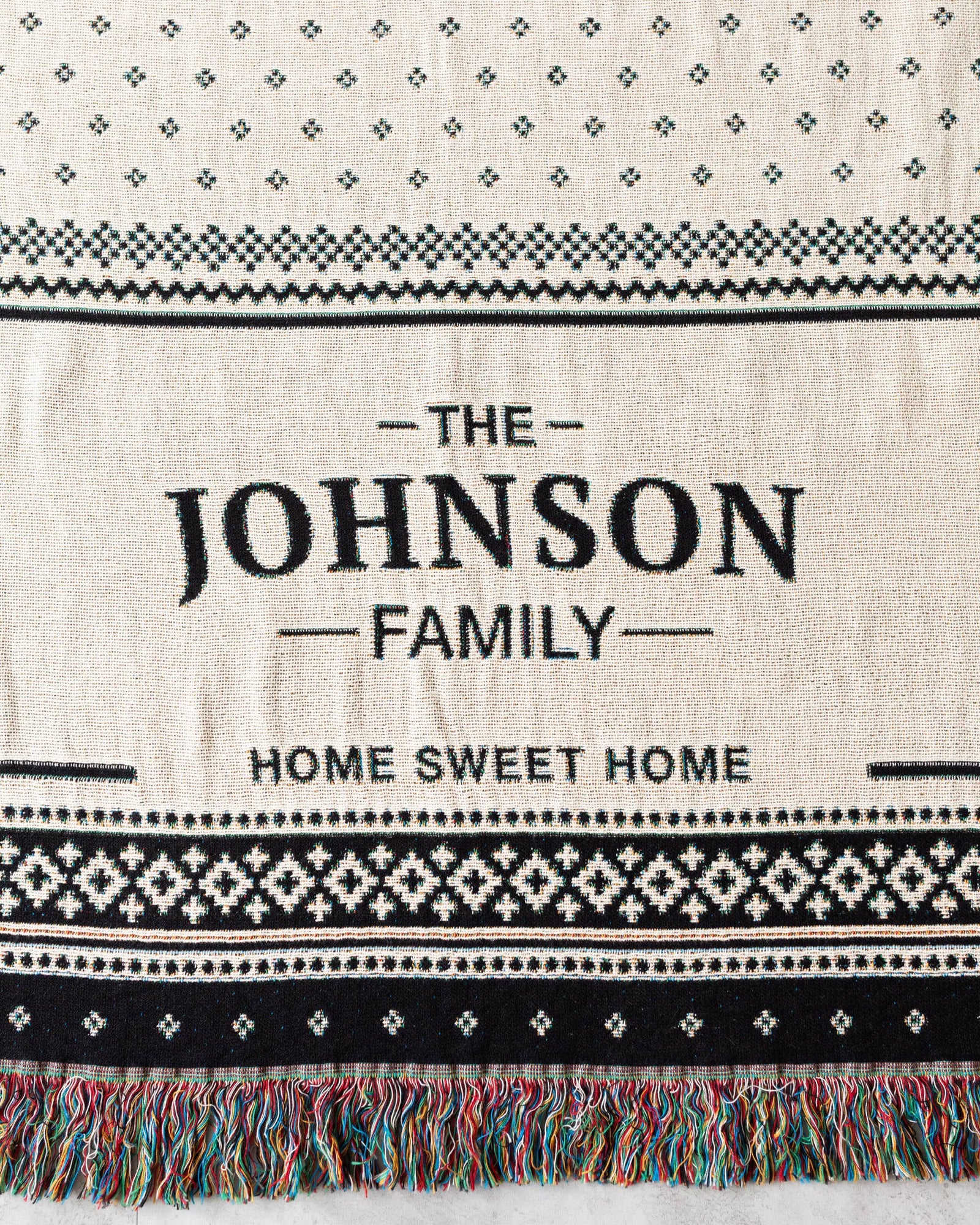 Family Name Heritage Blanket