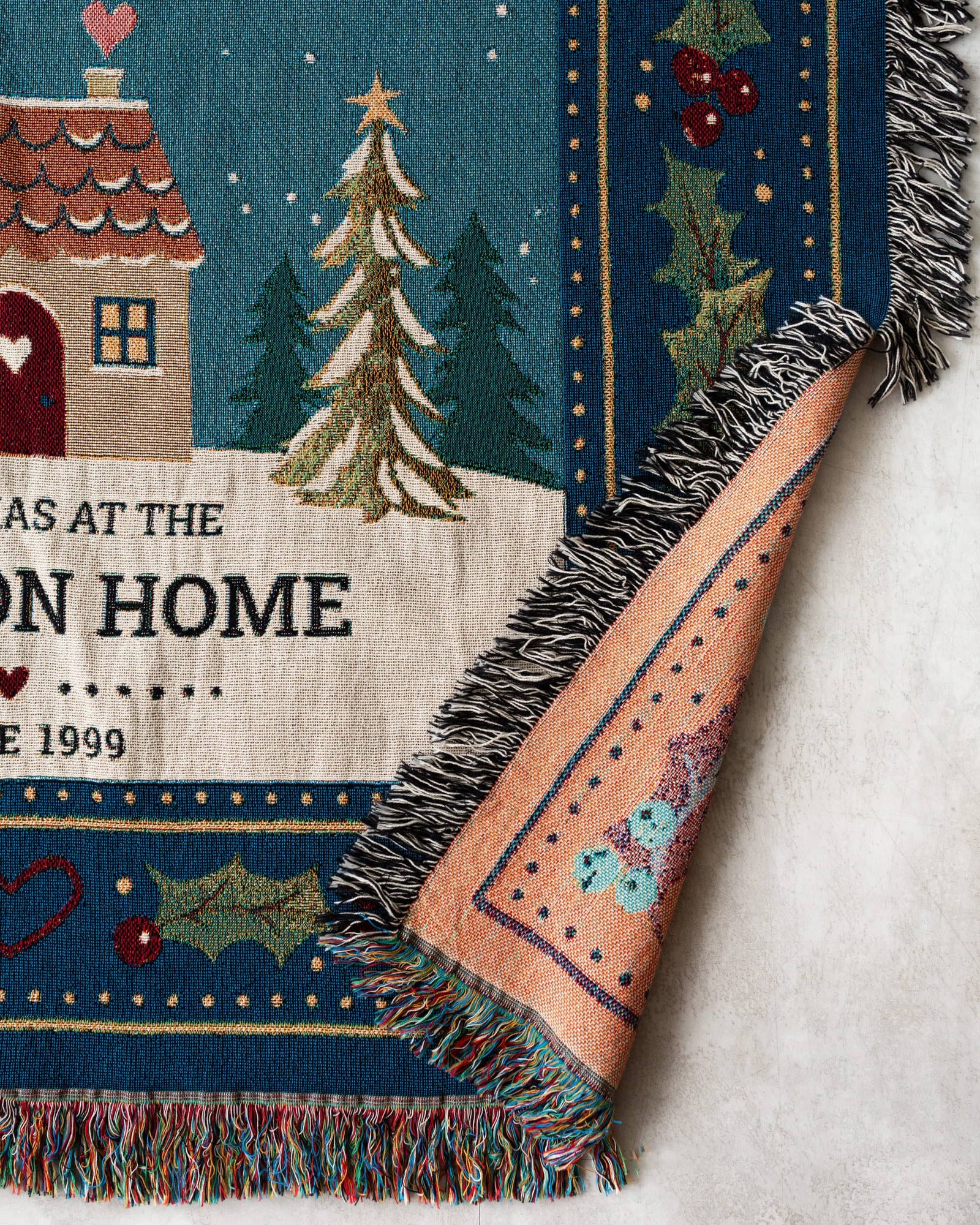 Christmas at Home Blanket