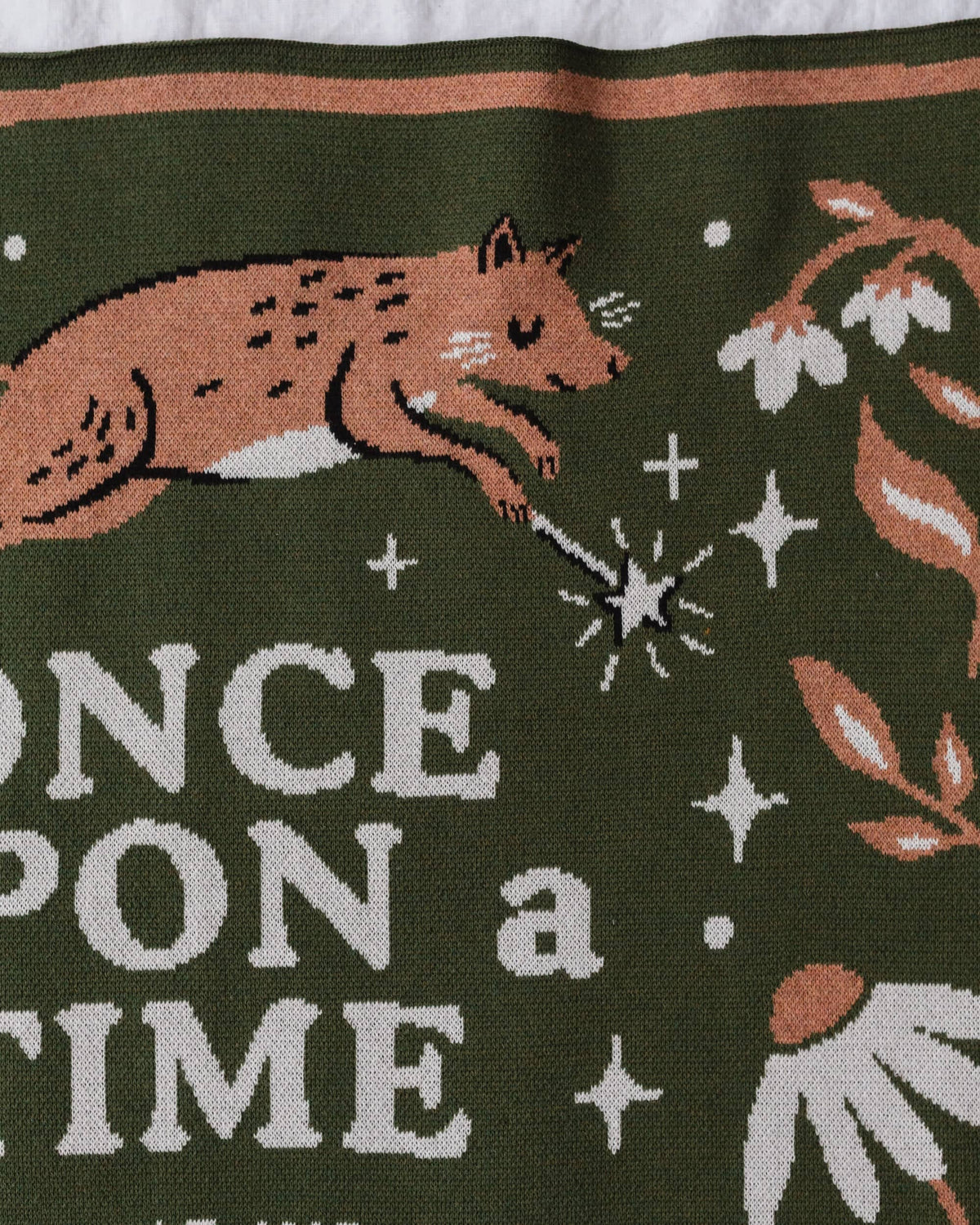 Storybook Woodland Knit Blanket