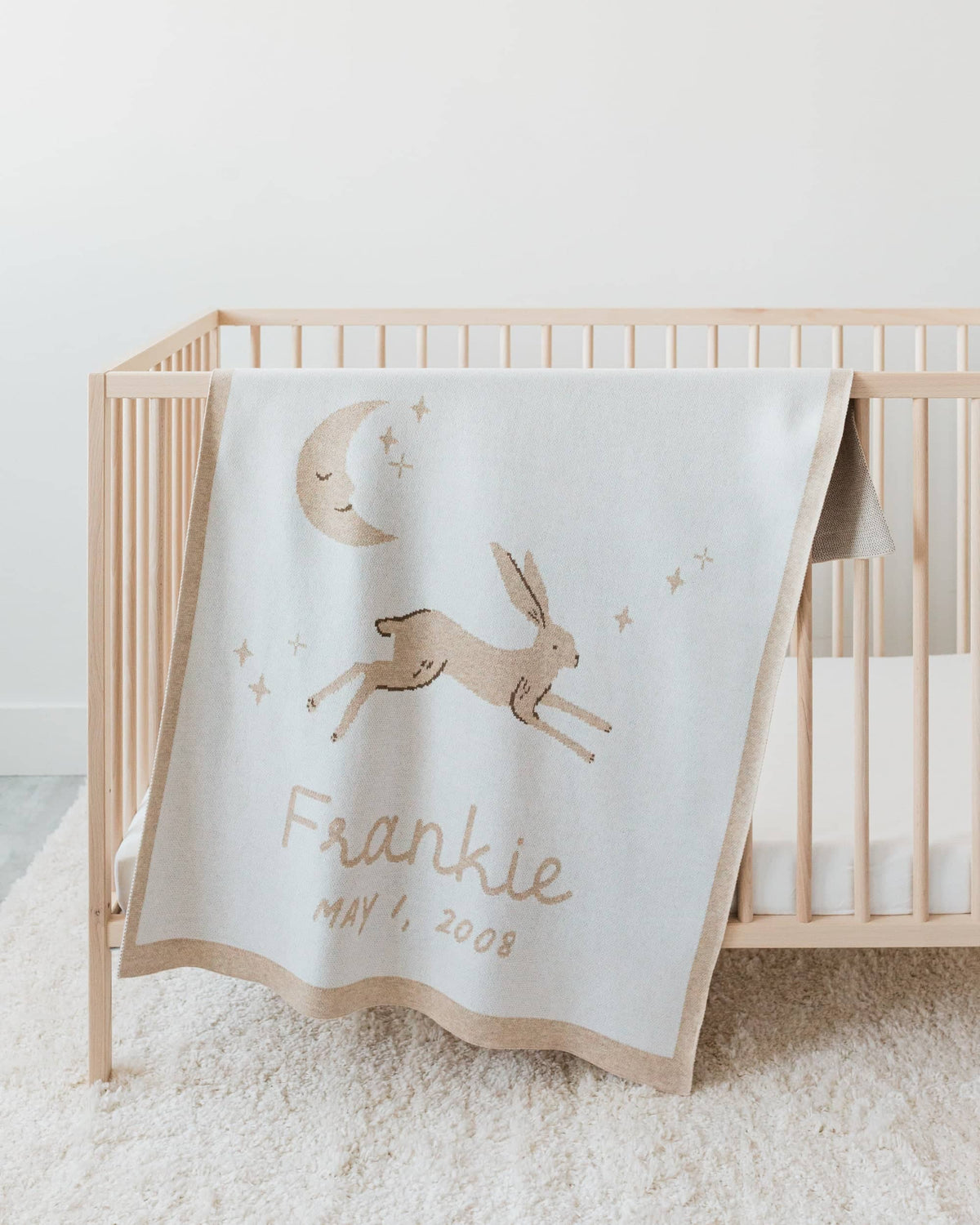 Heirloom Animals Knit Baby Blanket