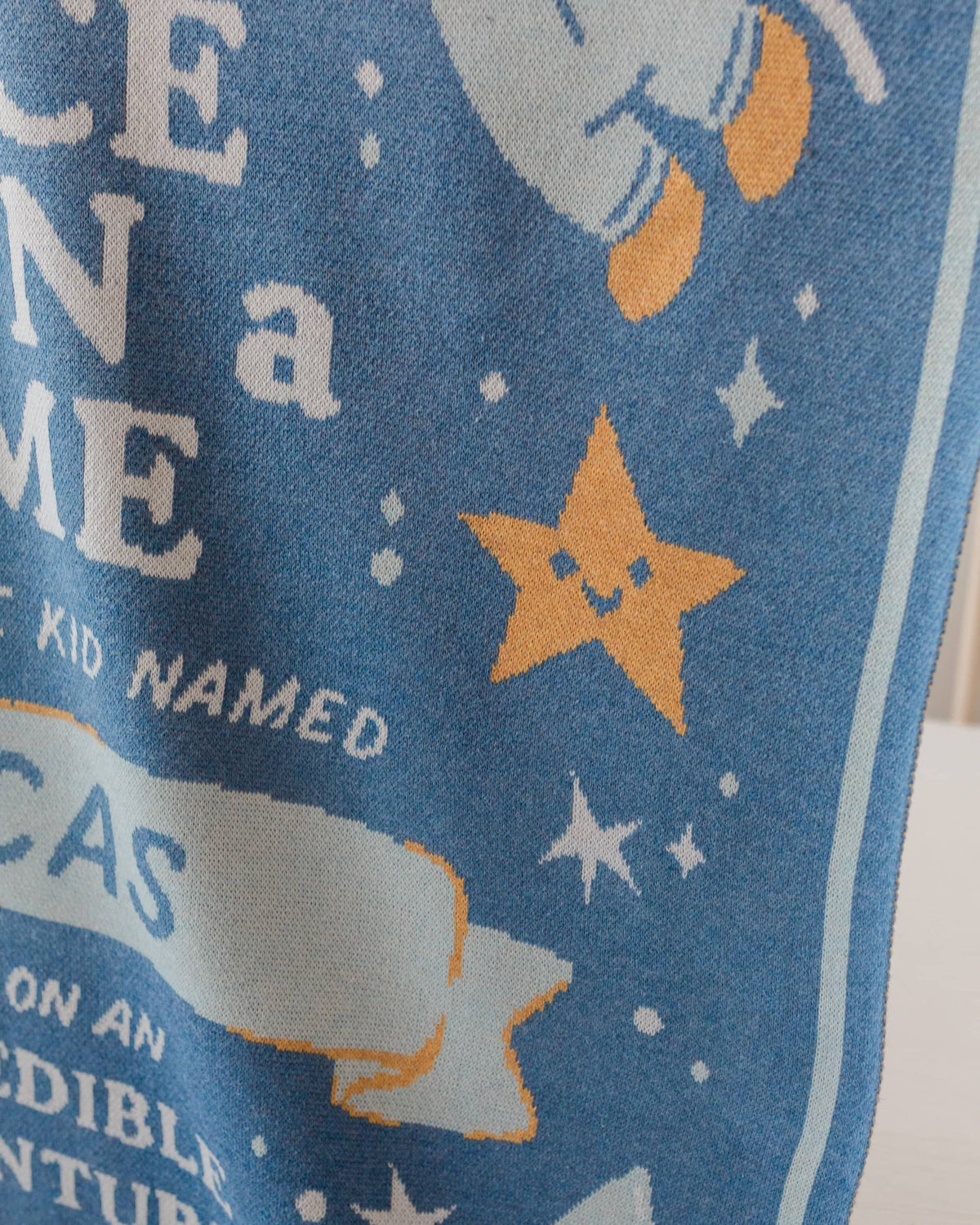 Storybook Space Knit Blanket