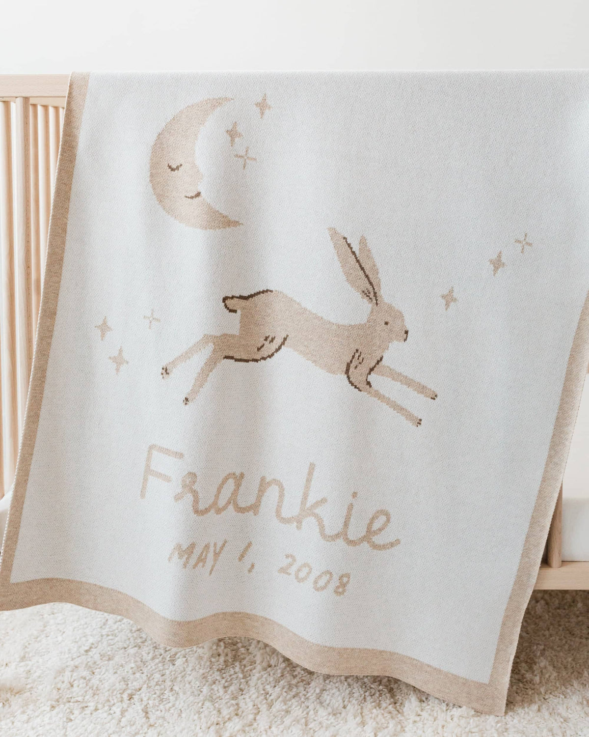 Heirloom Animals Knit Baby Blanket