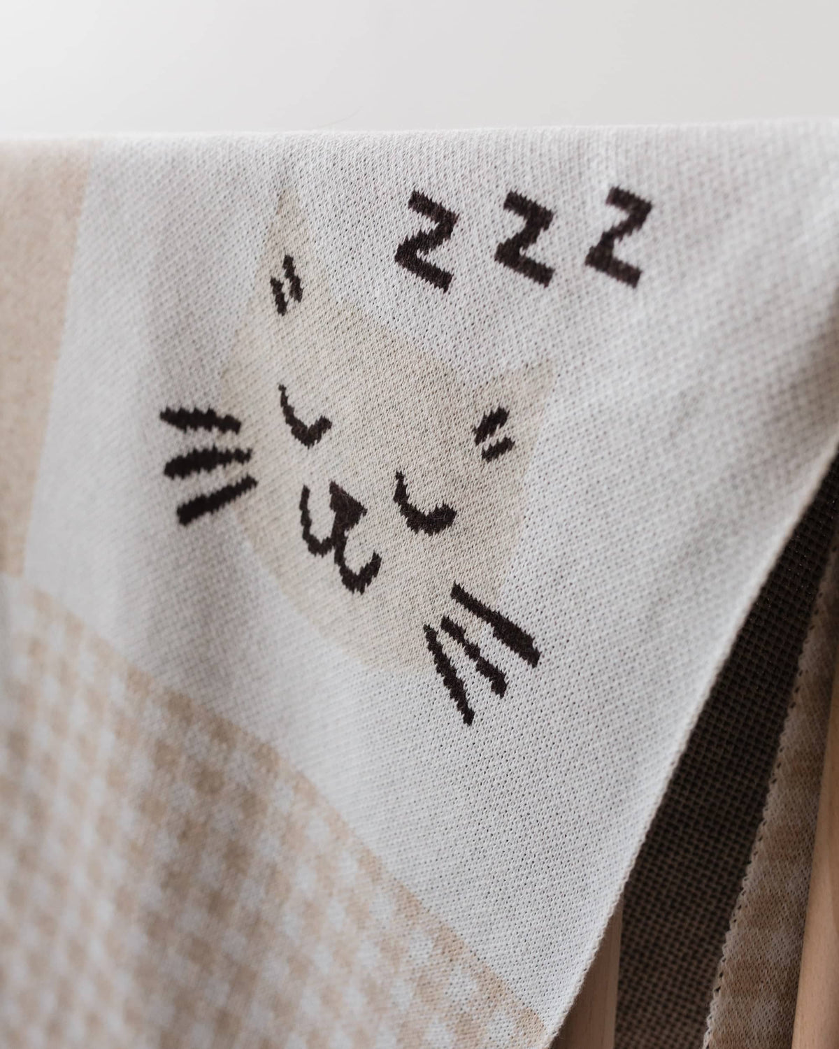 Cottage Patchwork Knit Blanket