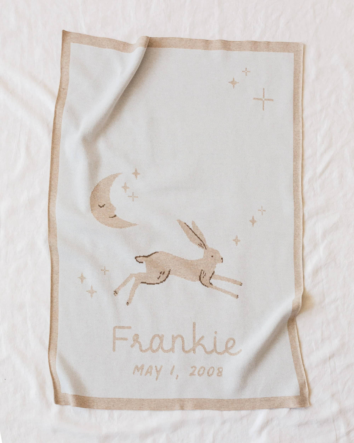 Heirloom Animals Knit Baby Blanket