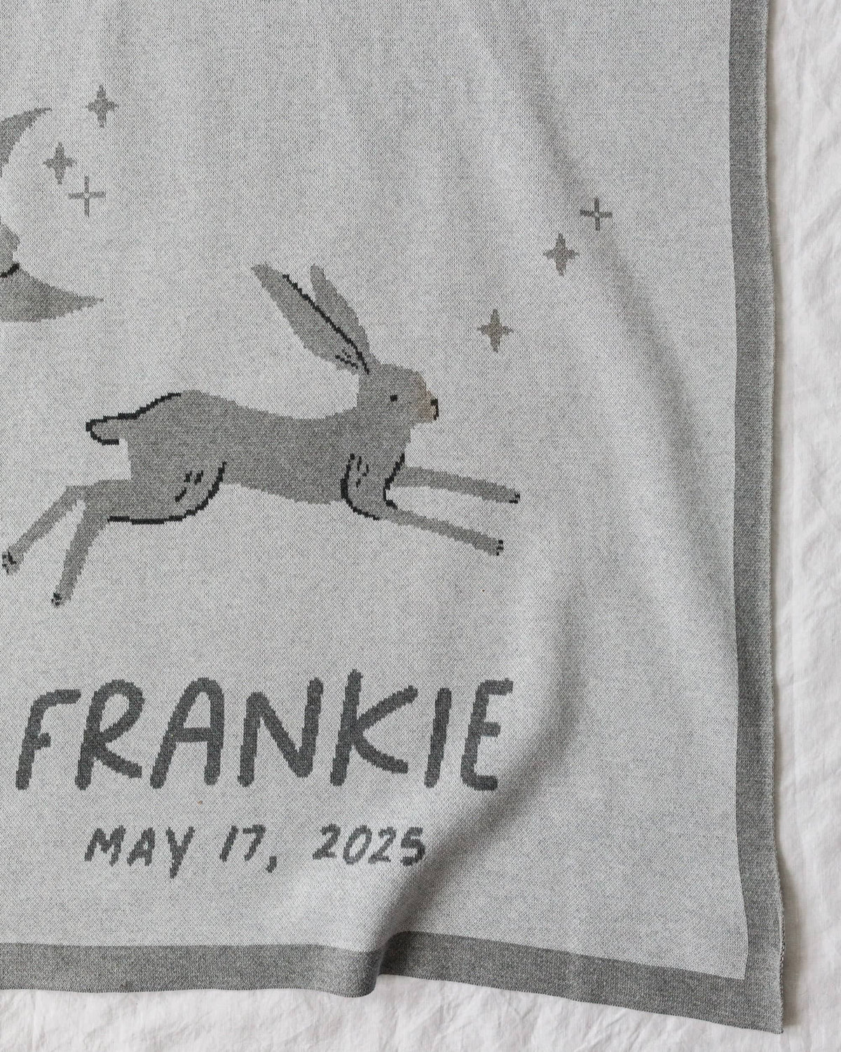 Heirloom Animals Knit Baby Blanket