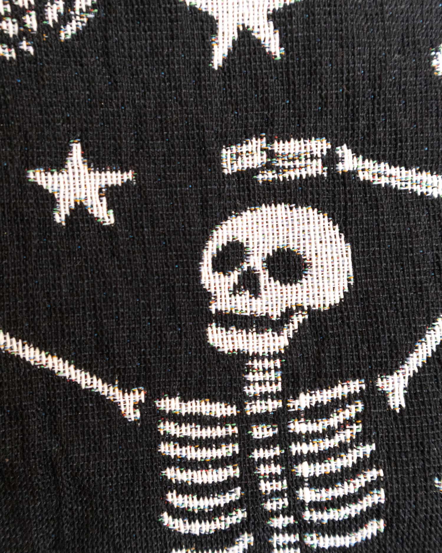 Disco Skeletons Woven Tote
