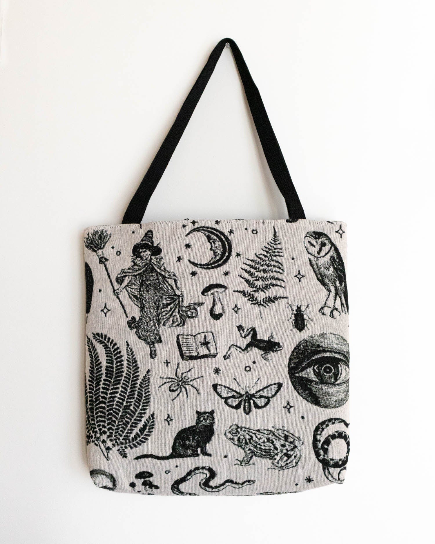 Witchy Woven Tote
