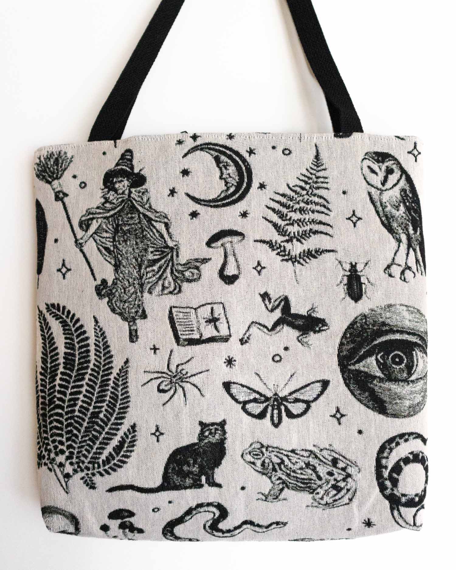 Witchy Woven Tote