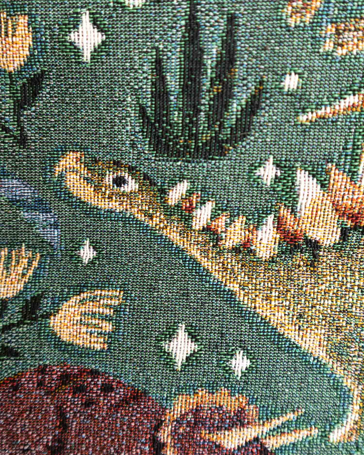 Dinosaurs Woven Tote (Green)