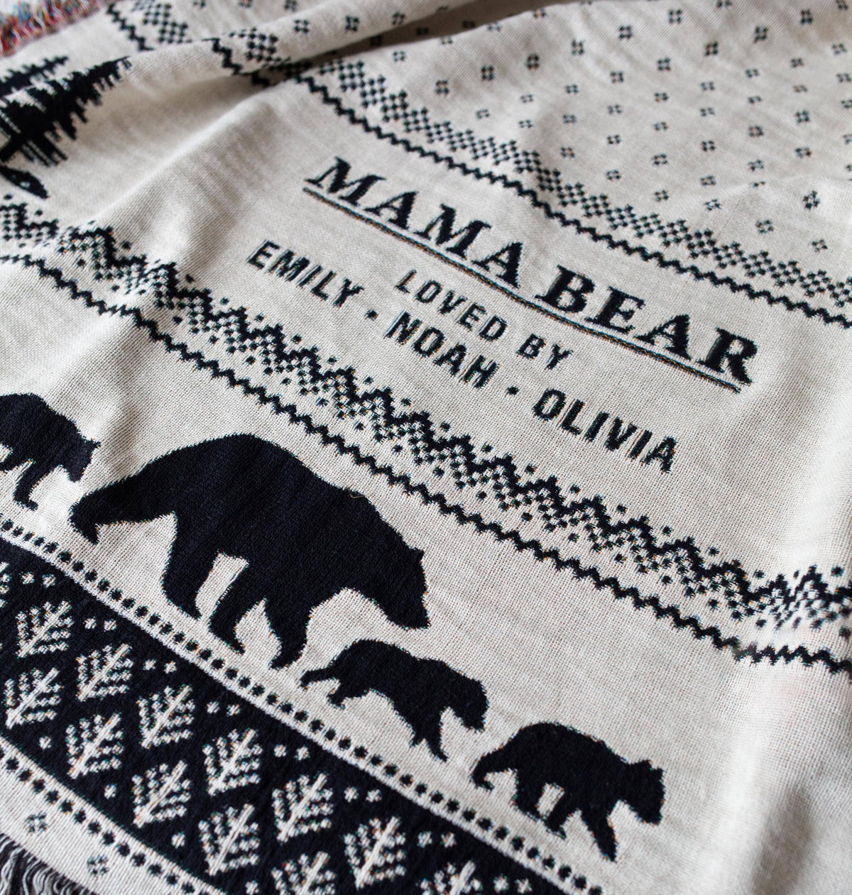 Mama Bear Heirloom Blanket