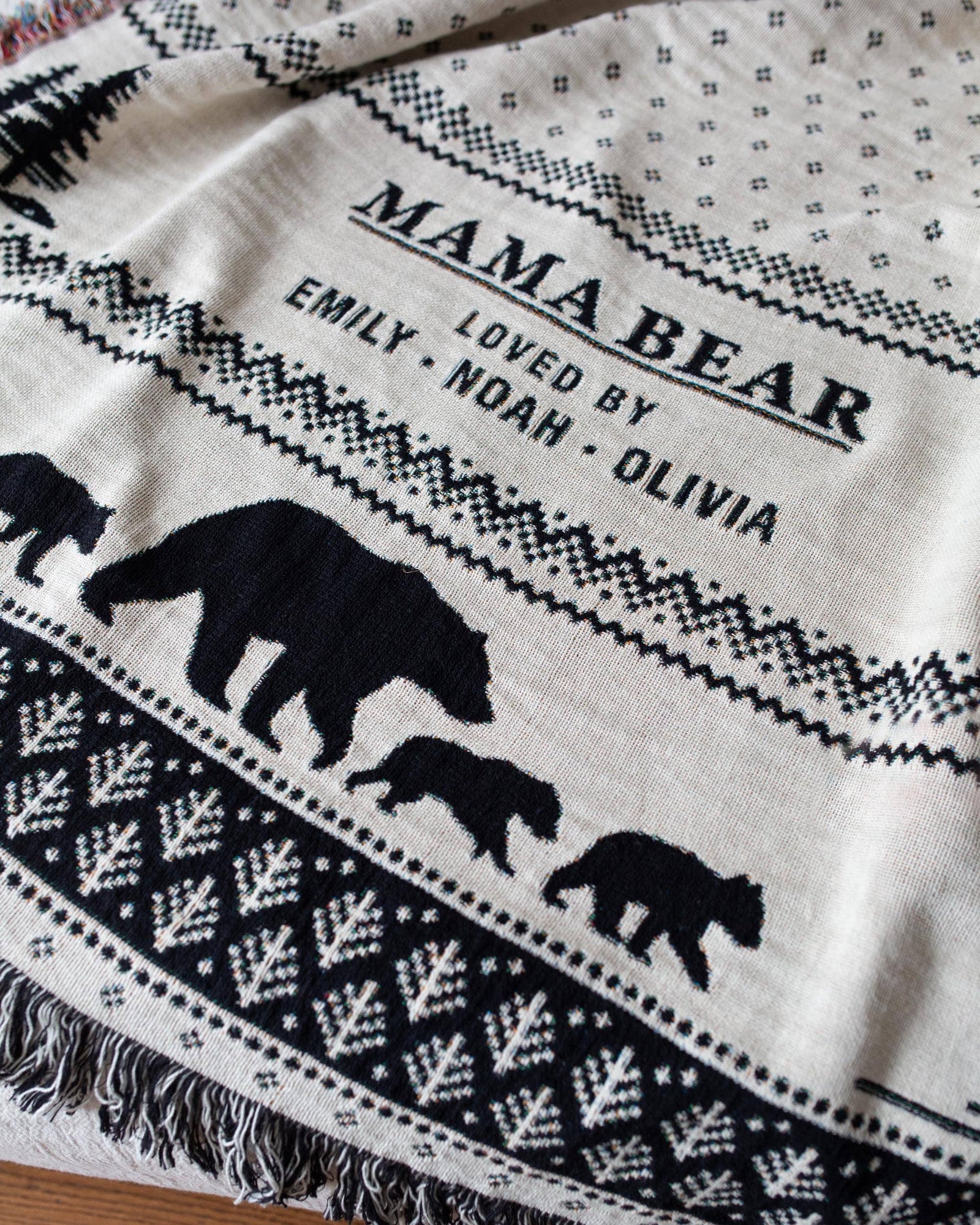Mama Bear Heirloom Blanket