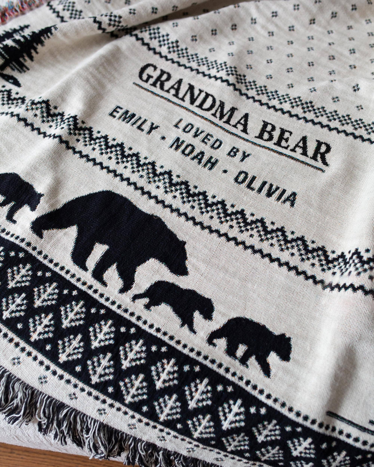 Grandma Bear Heirloom Blanket
