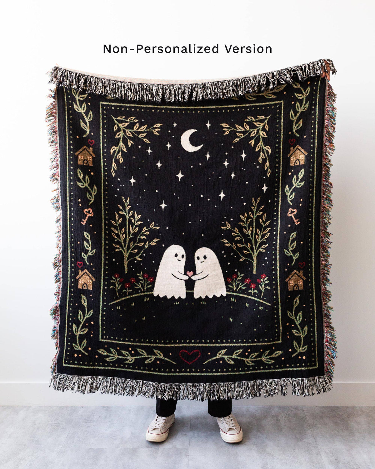 Ghost Sweethearts Blanket
