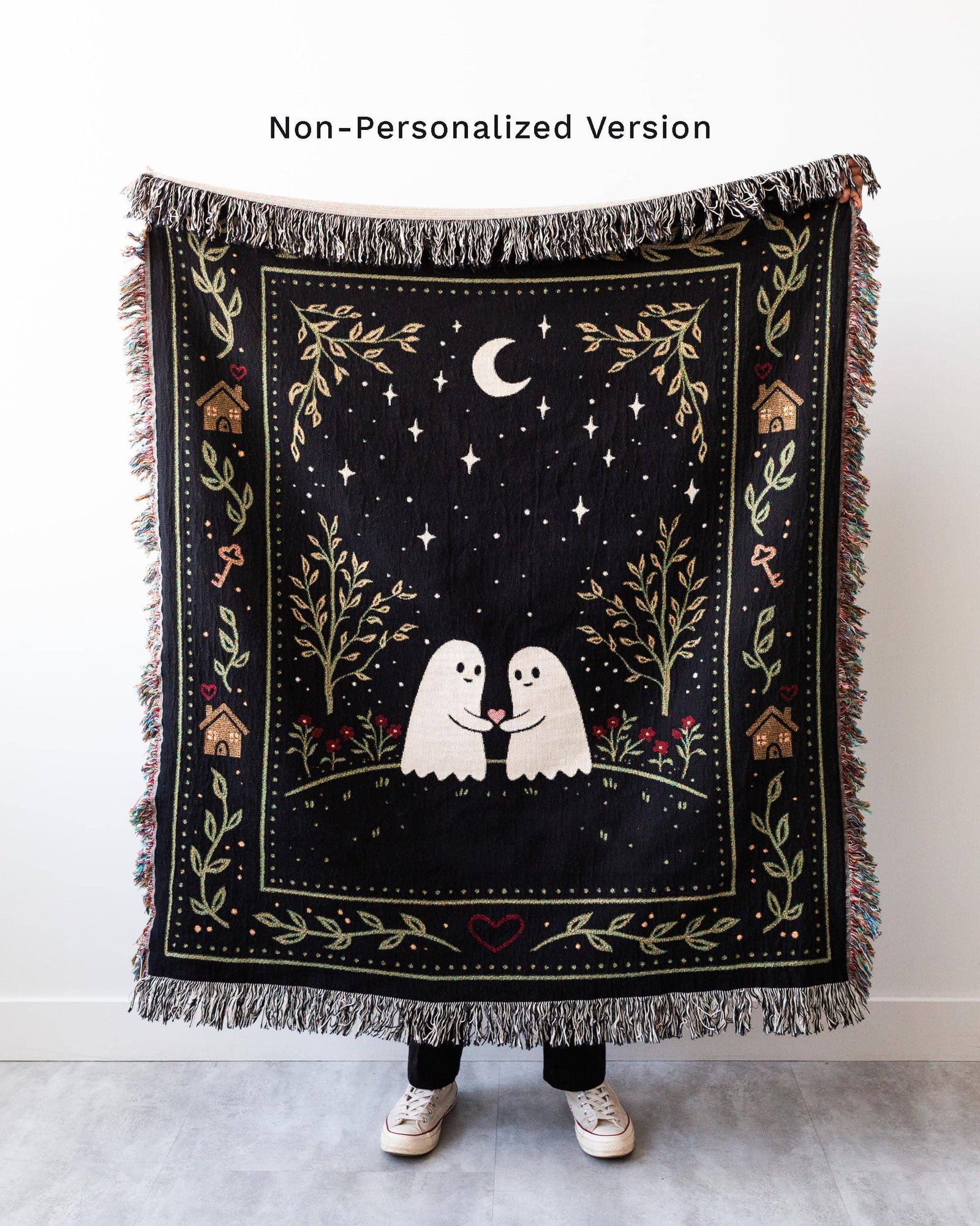 Ghost Sweethearts Blanket