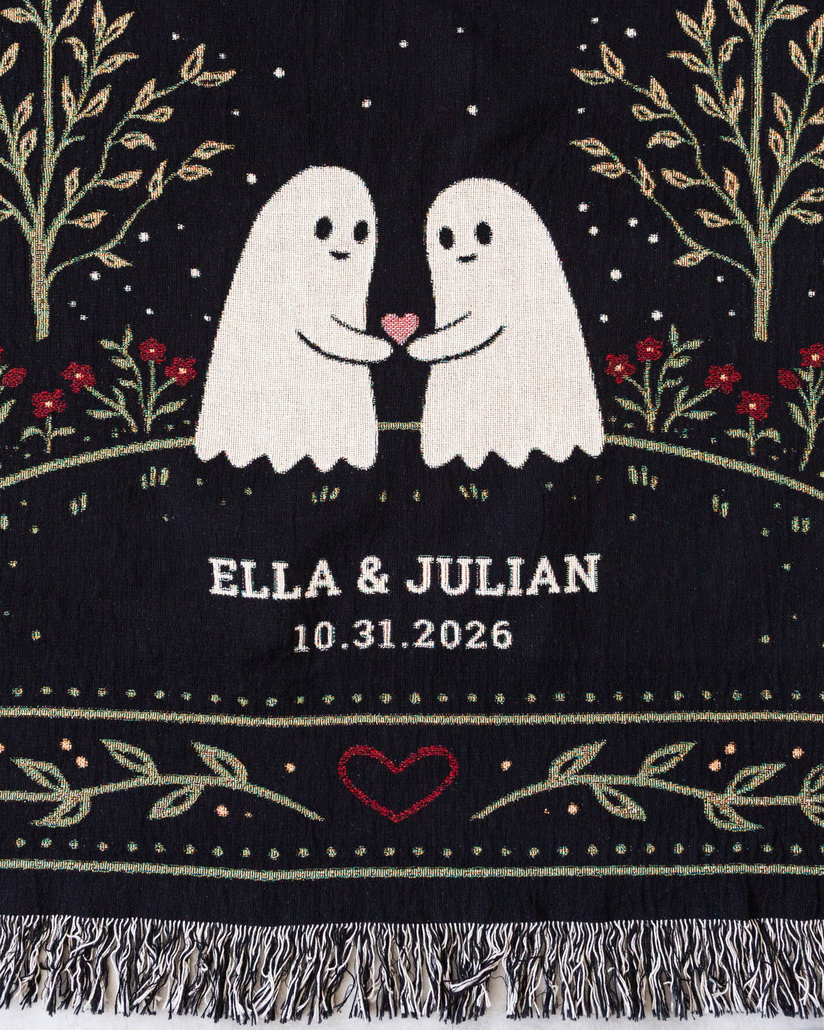 Ghost Sweethearts Blanket