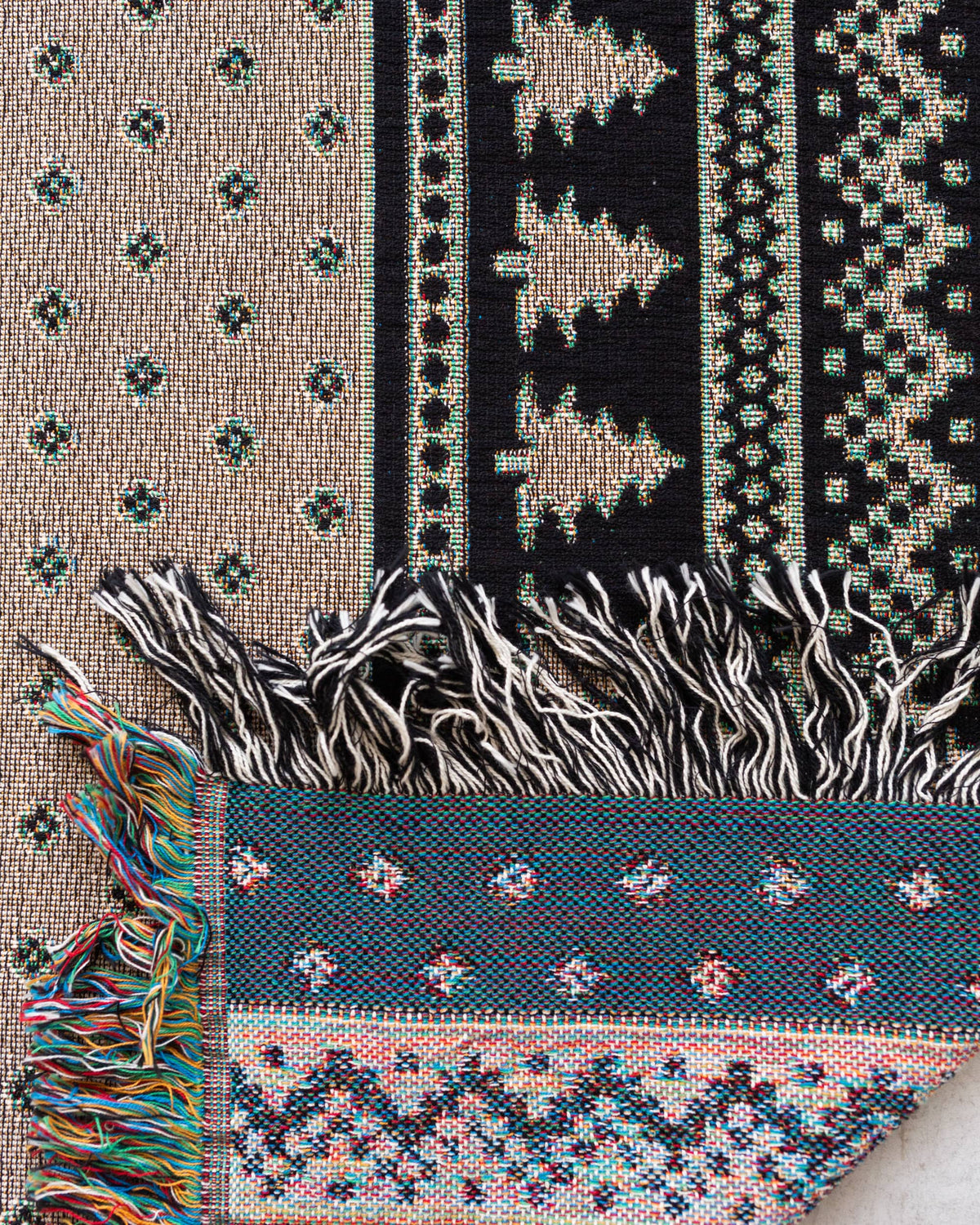 Papa Bear Woven Blanket