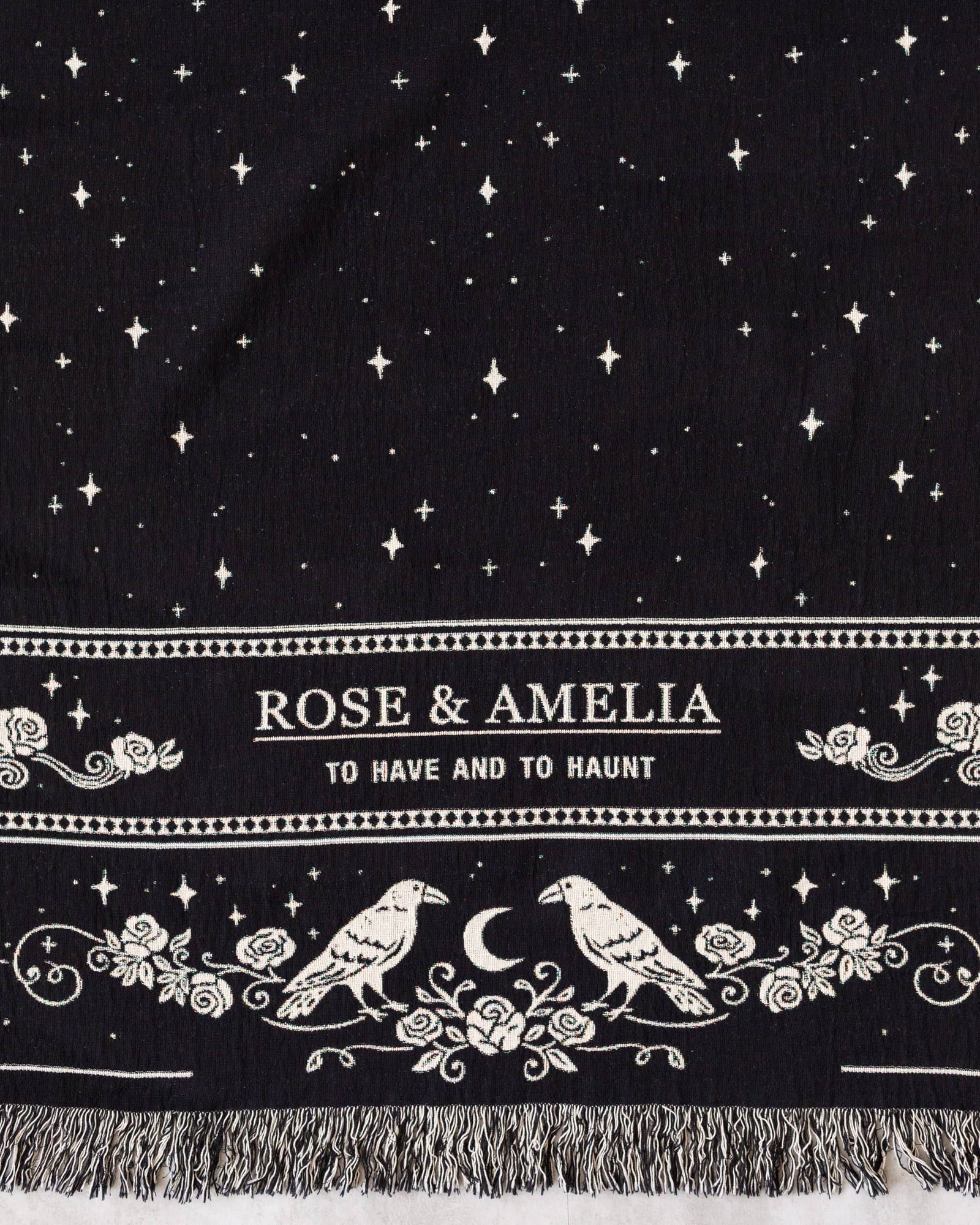 Crows & Roses Blanket