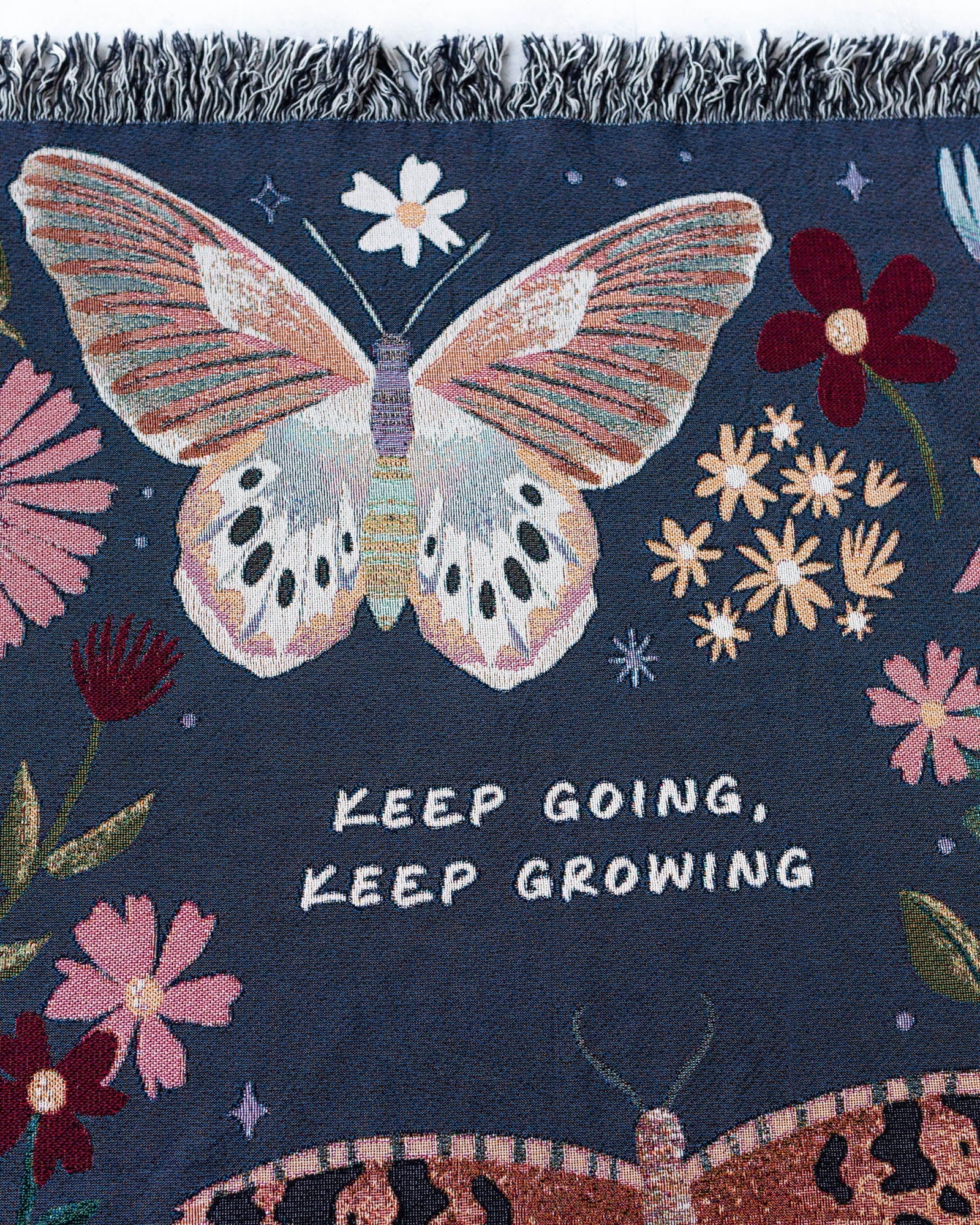 Butterfly Message Blanket