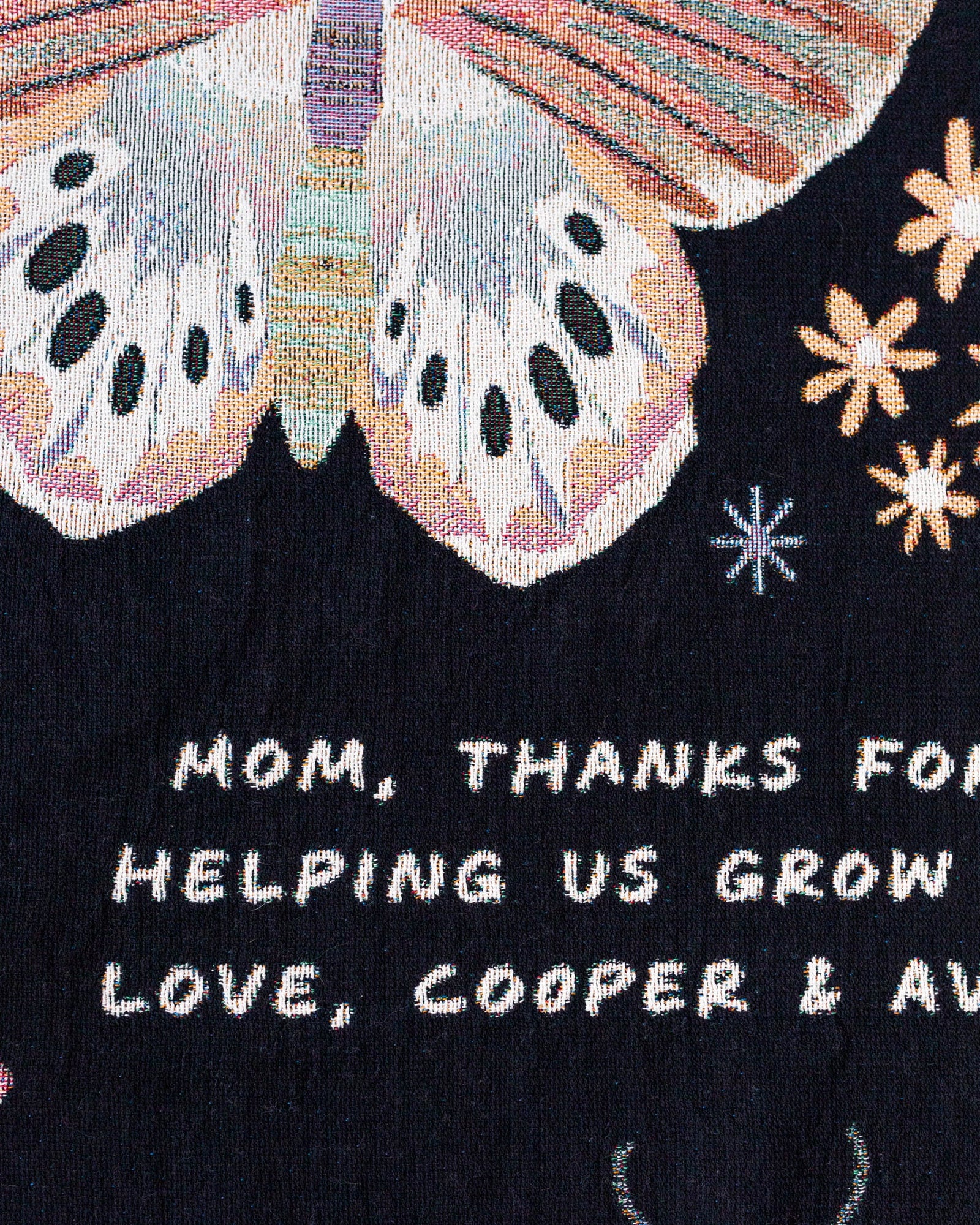 Butterfly Message Blanket