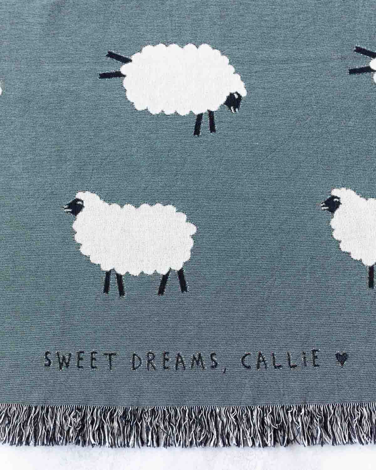 Sweet Dreams Blanket (Dark Grey)