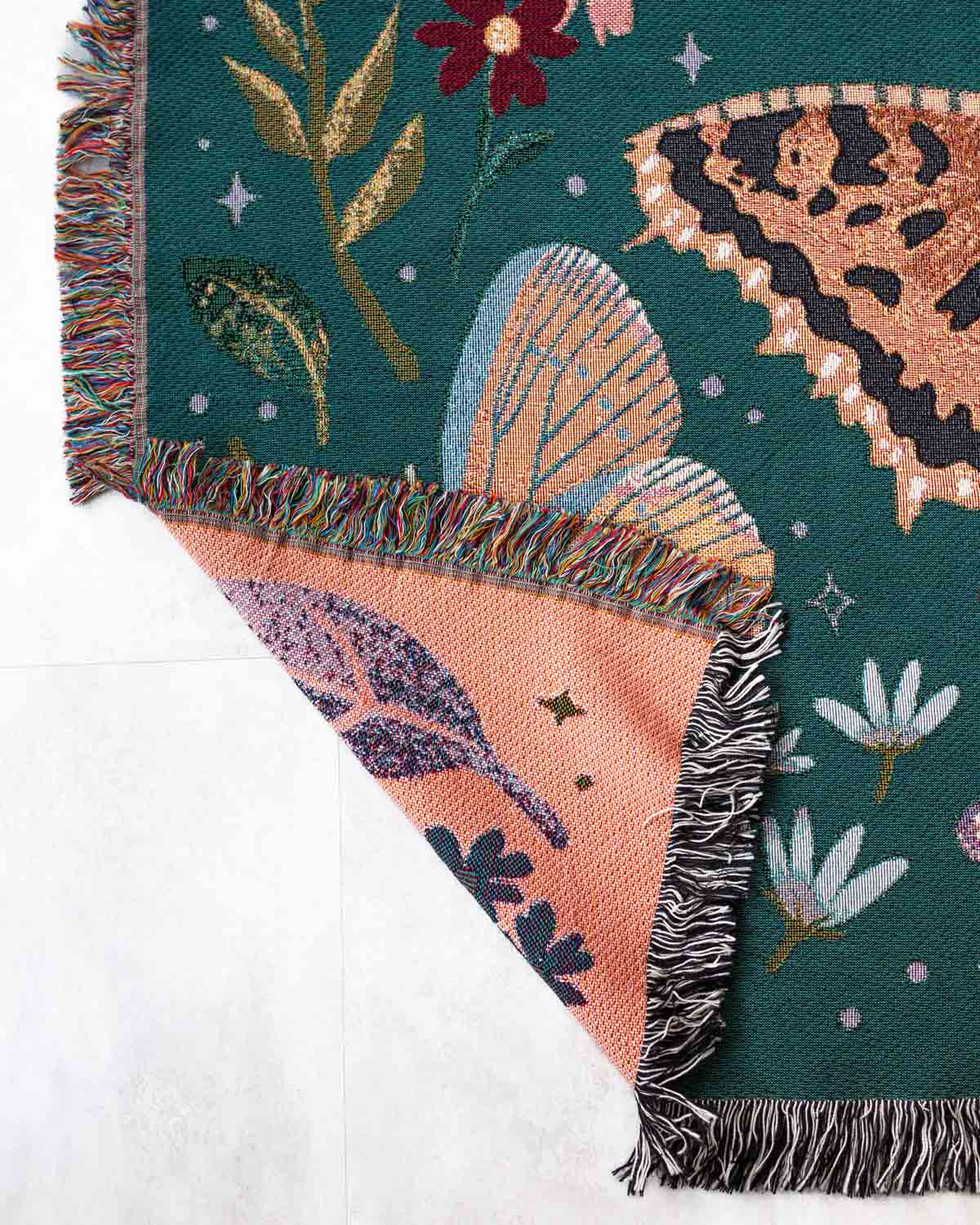 Butterfly Message Blanket