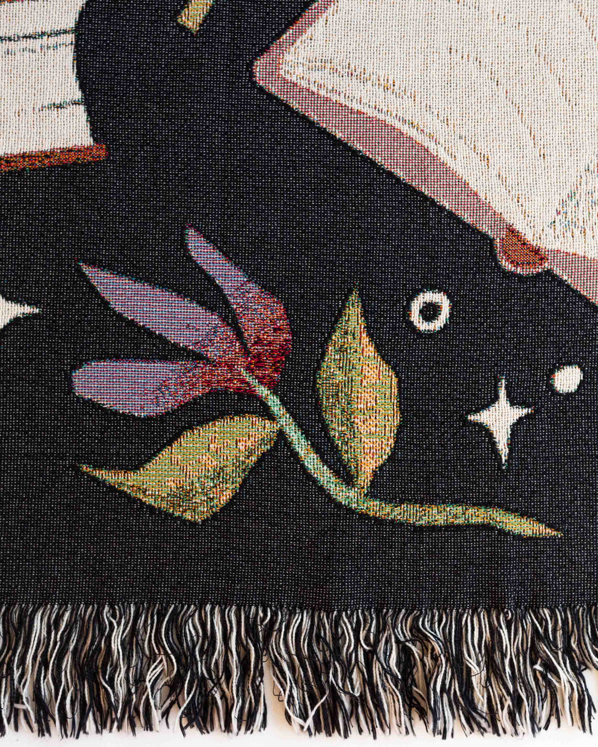 Books &amp; Blooms Blanket