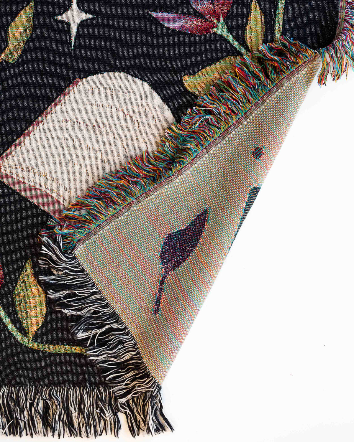 Books &amp; Blooms Blanket