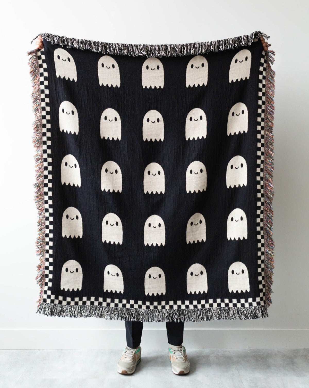 Ghosts Throw Blanket