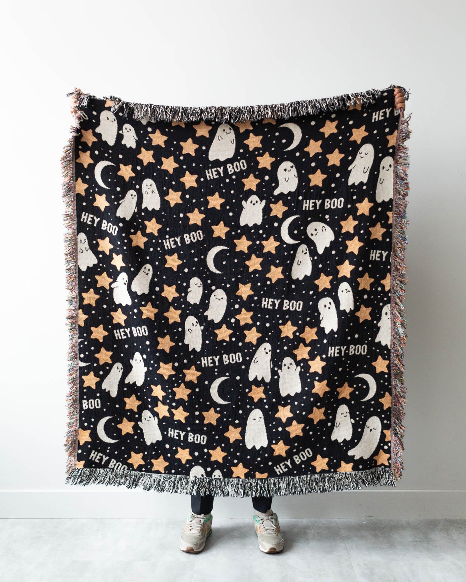 Hey Boo Ghost Blanket