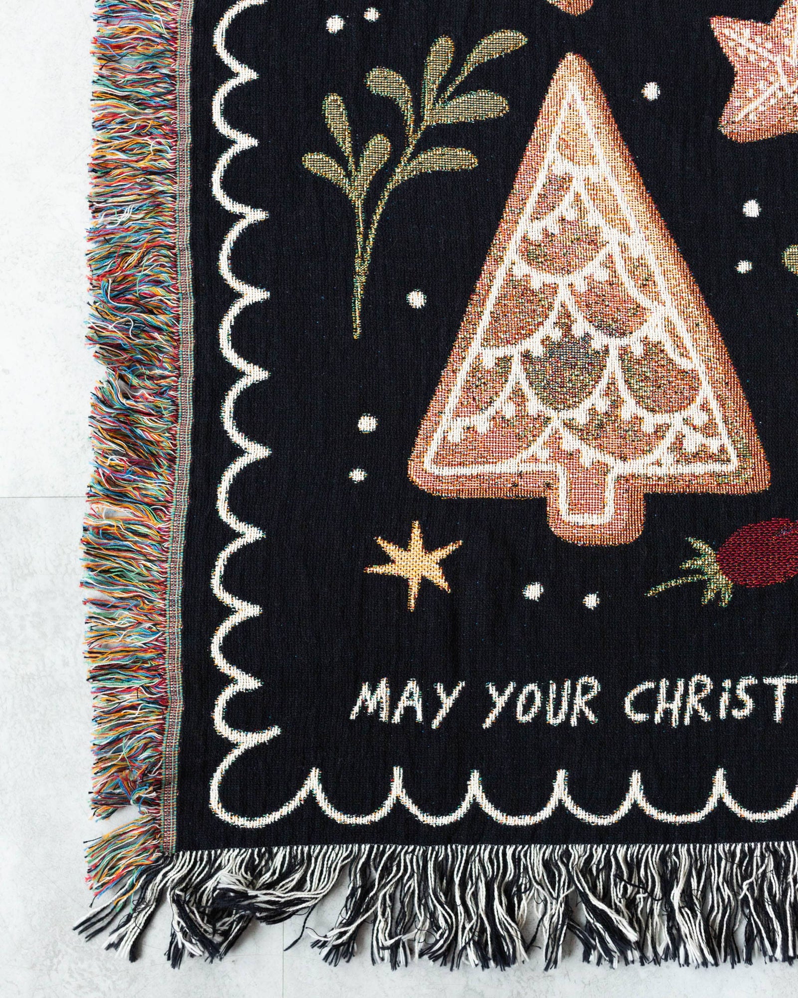 Gingerbread Christmas Blanket