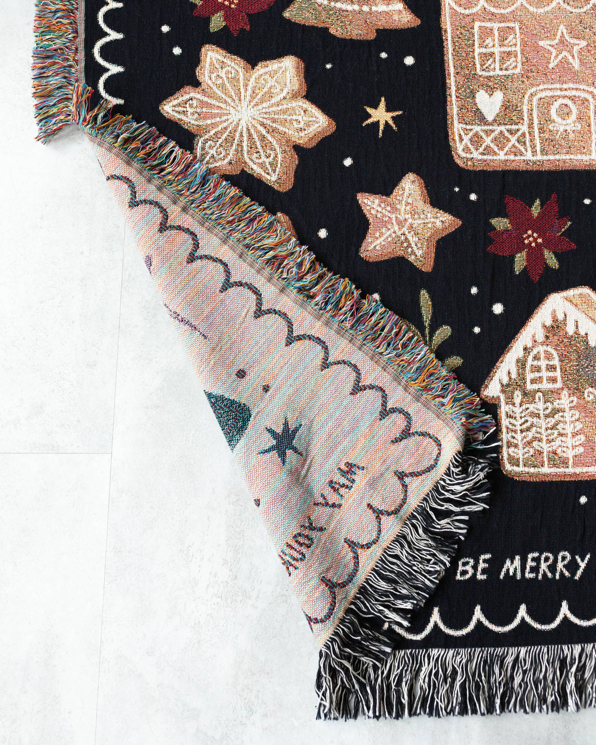 Gingerbread Christmas Blanket