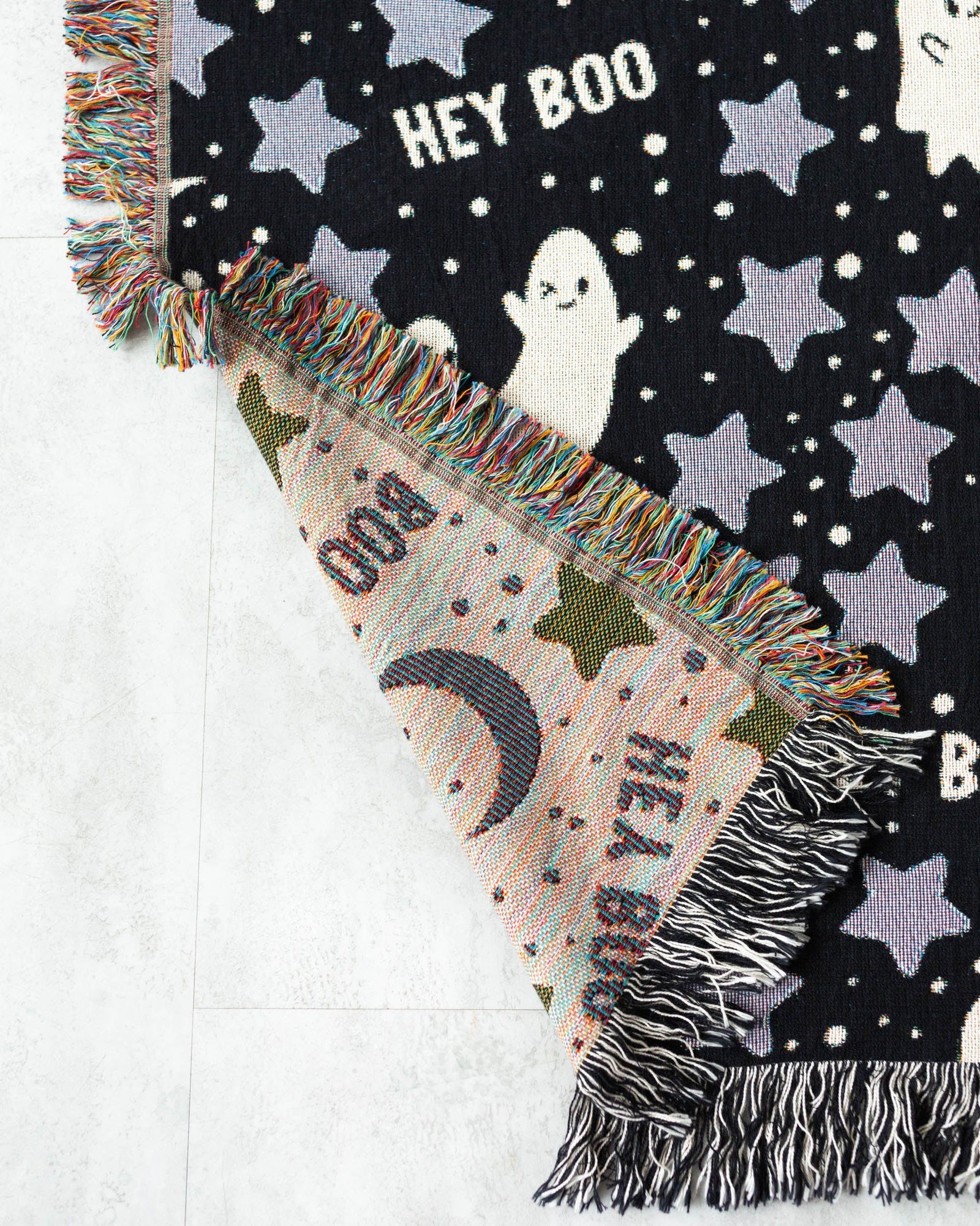 Hey Boo Ghost Blanket