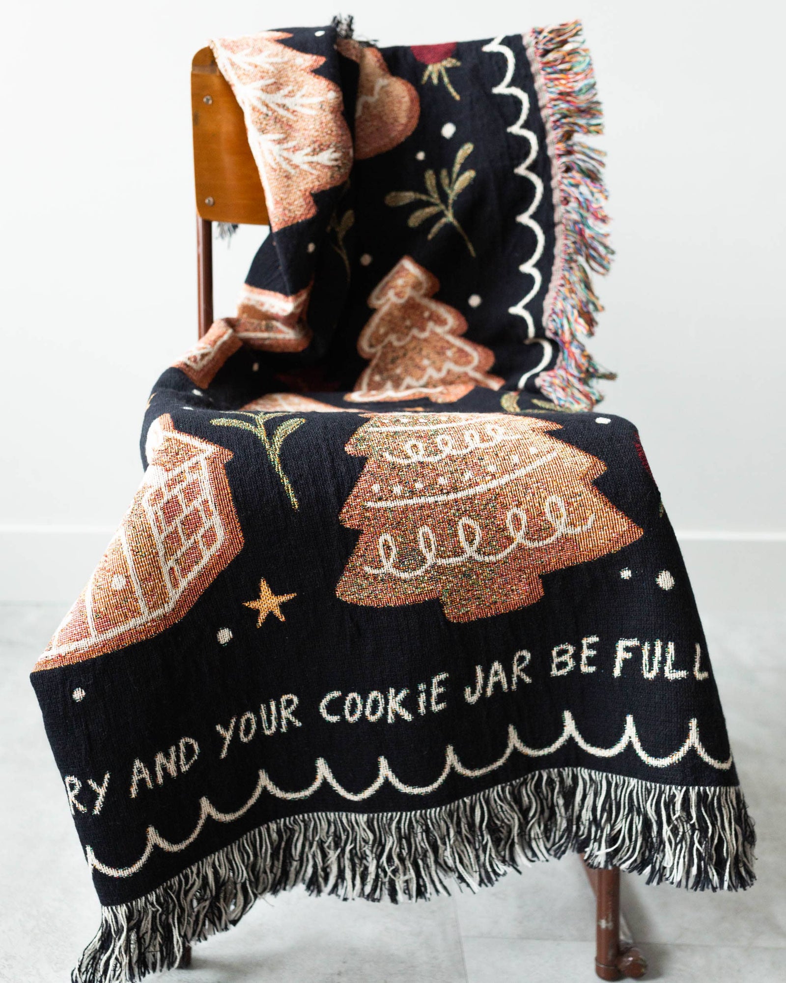 Gingerbread Christmas Blanket