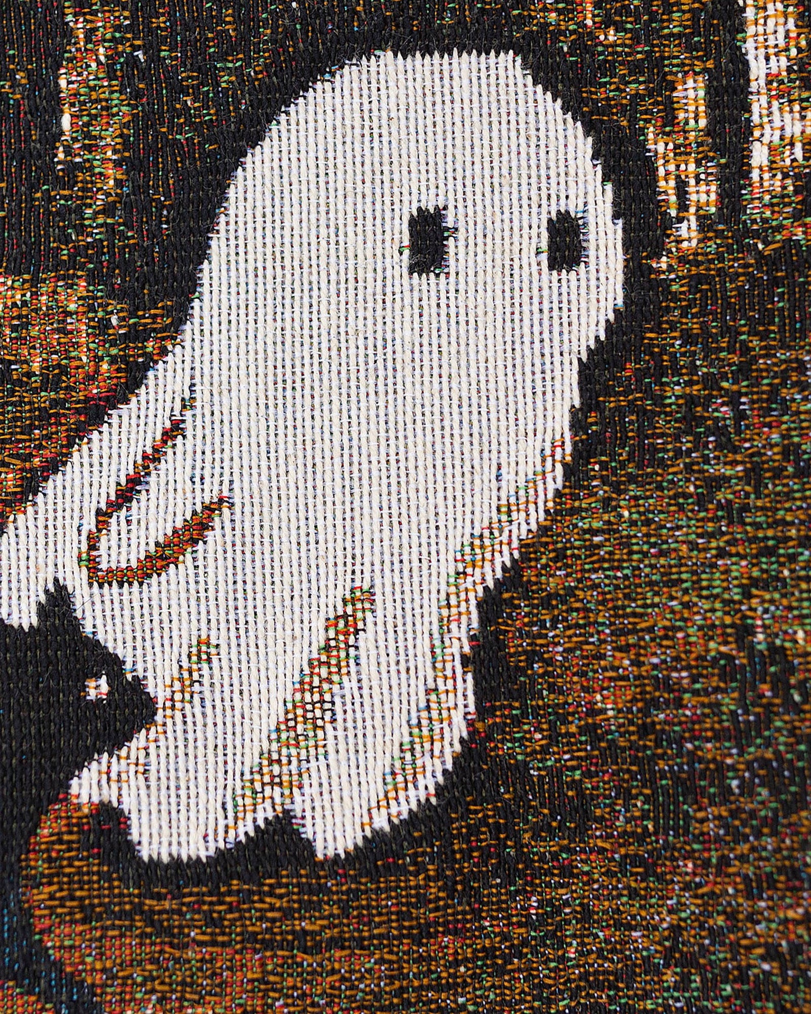 Ghost & Black Cat Woven Tote