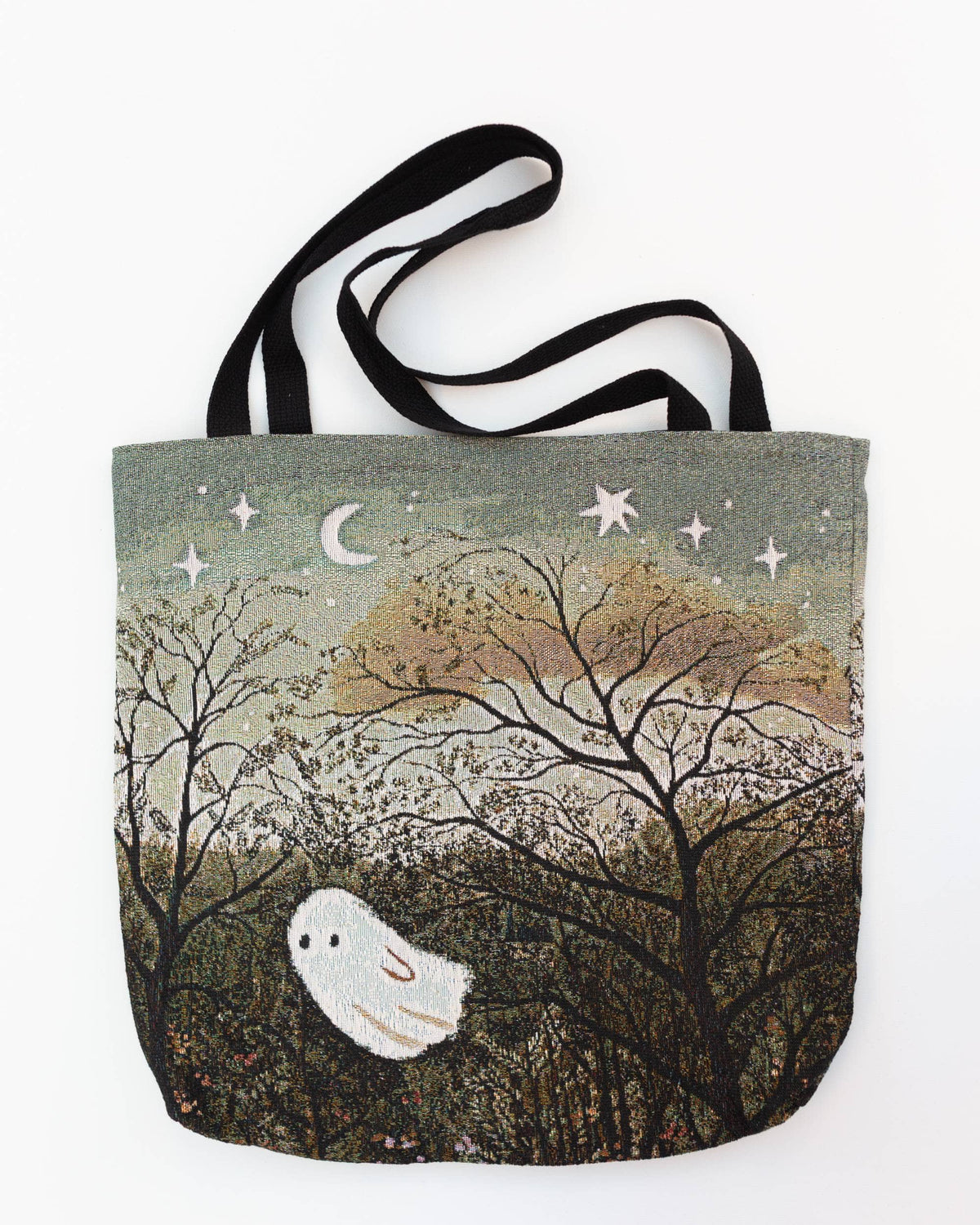 Ghost Woven Tote Bag