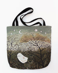 Ghost Woven Tote Bag