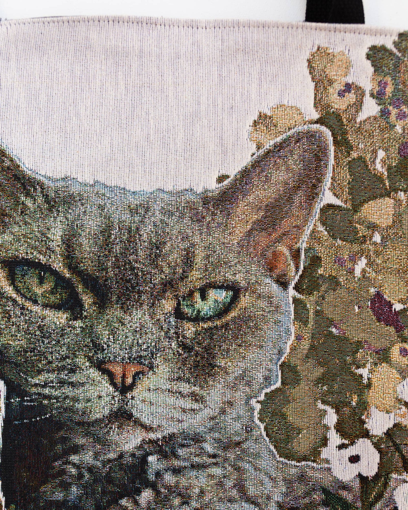 Custom Pet Photo Tote Bag: Garden