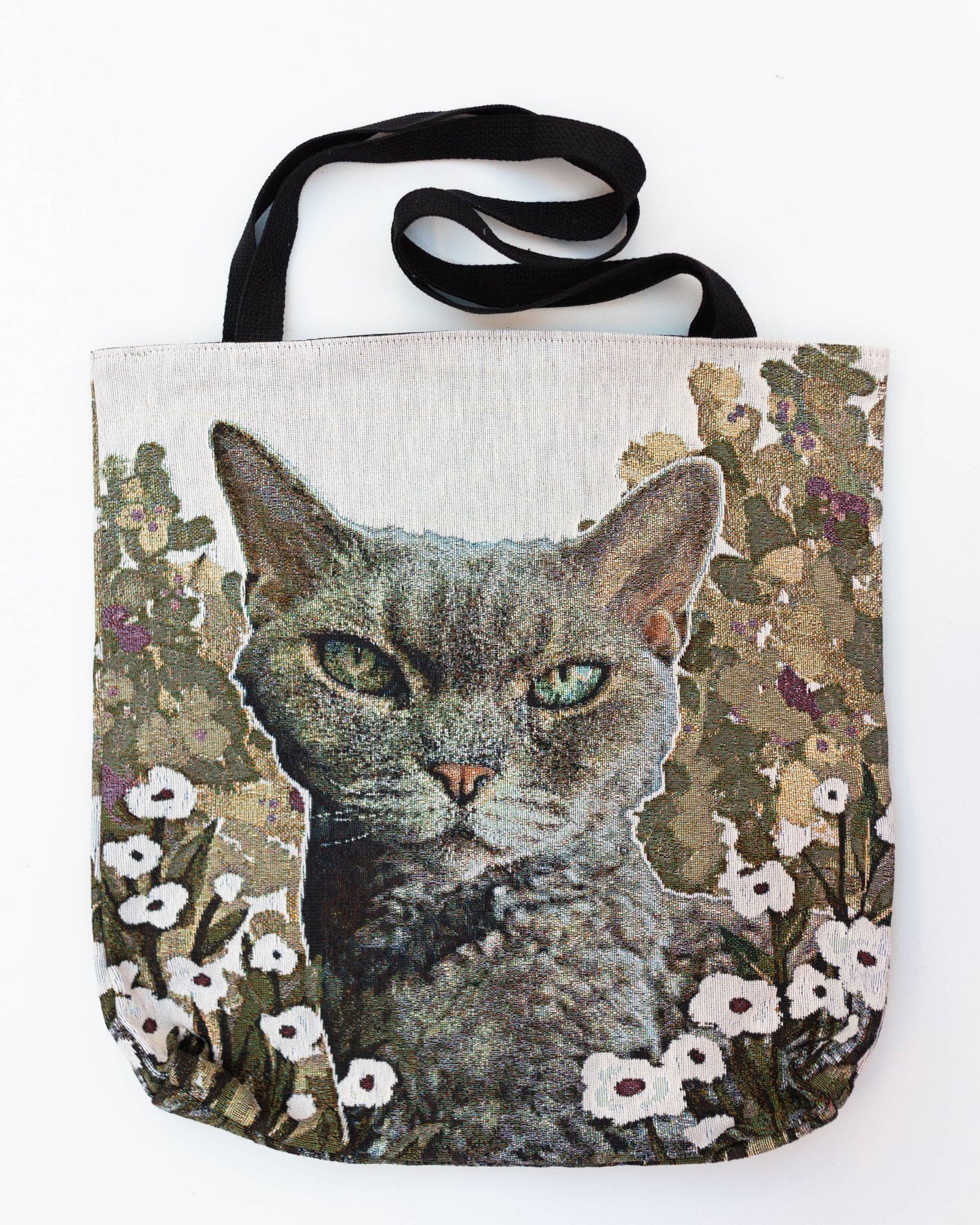 Custom Pet Photo Tote Bag: Garden