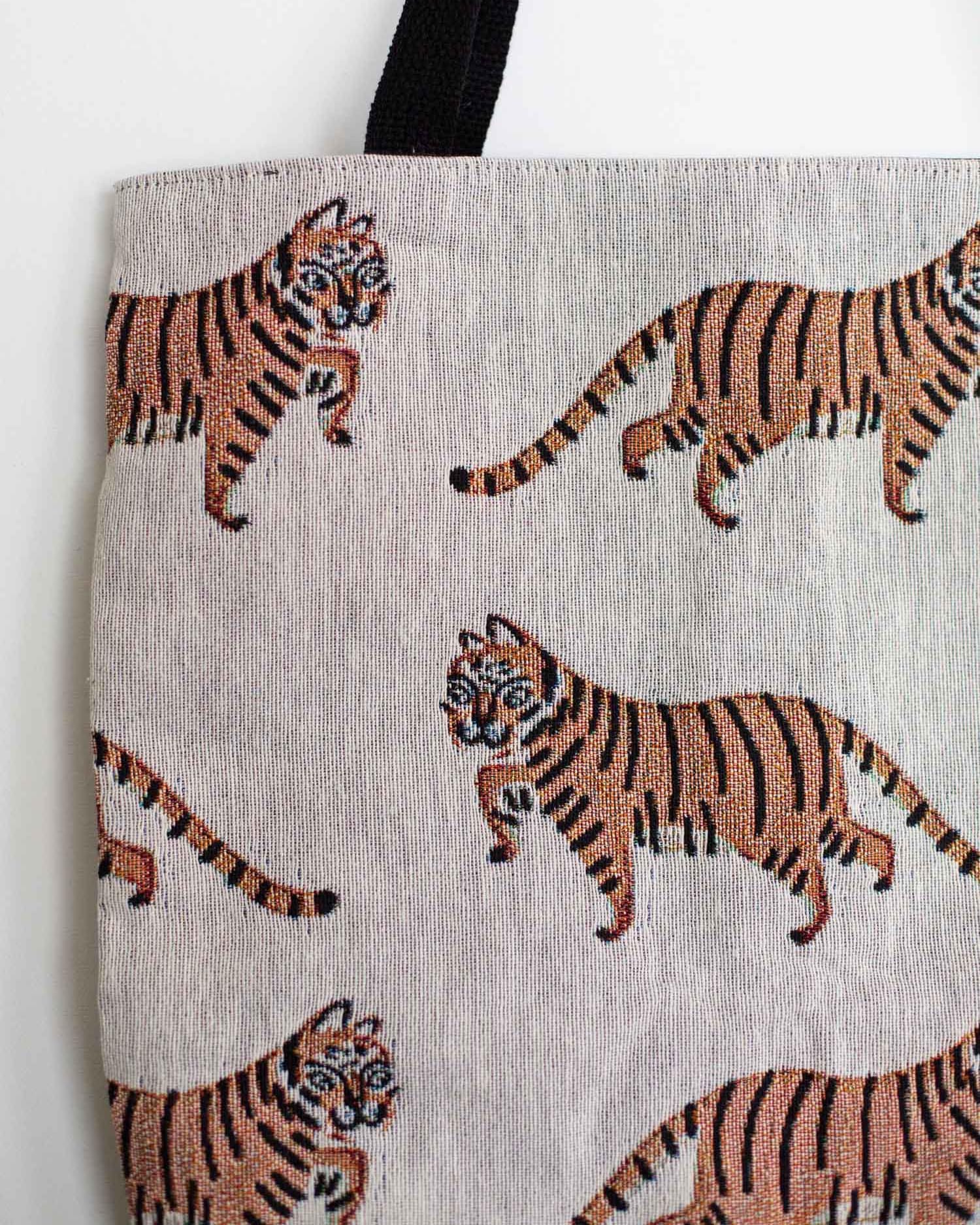 Tigers Woven Tote