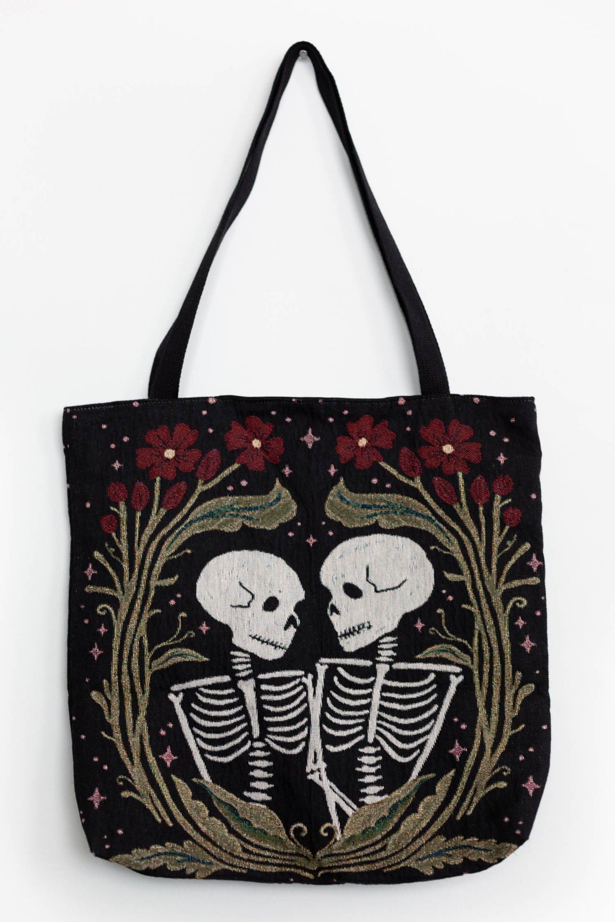 Skeletons Woven Tote