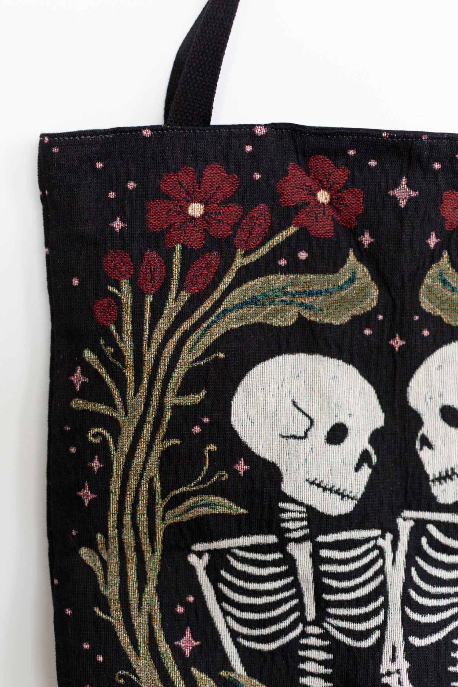Skeletons Woven Tote