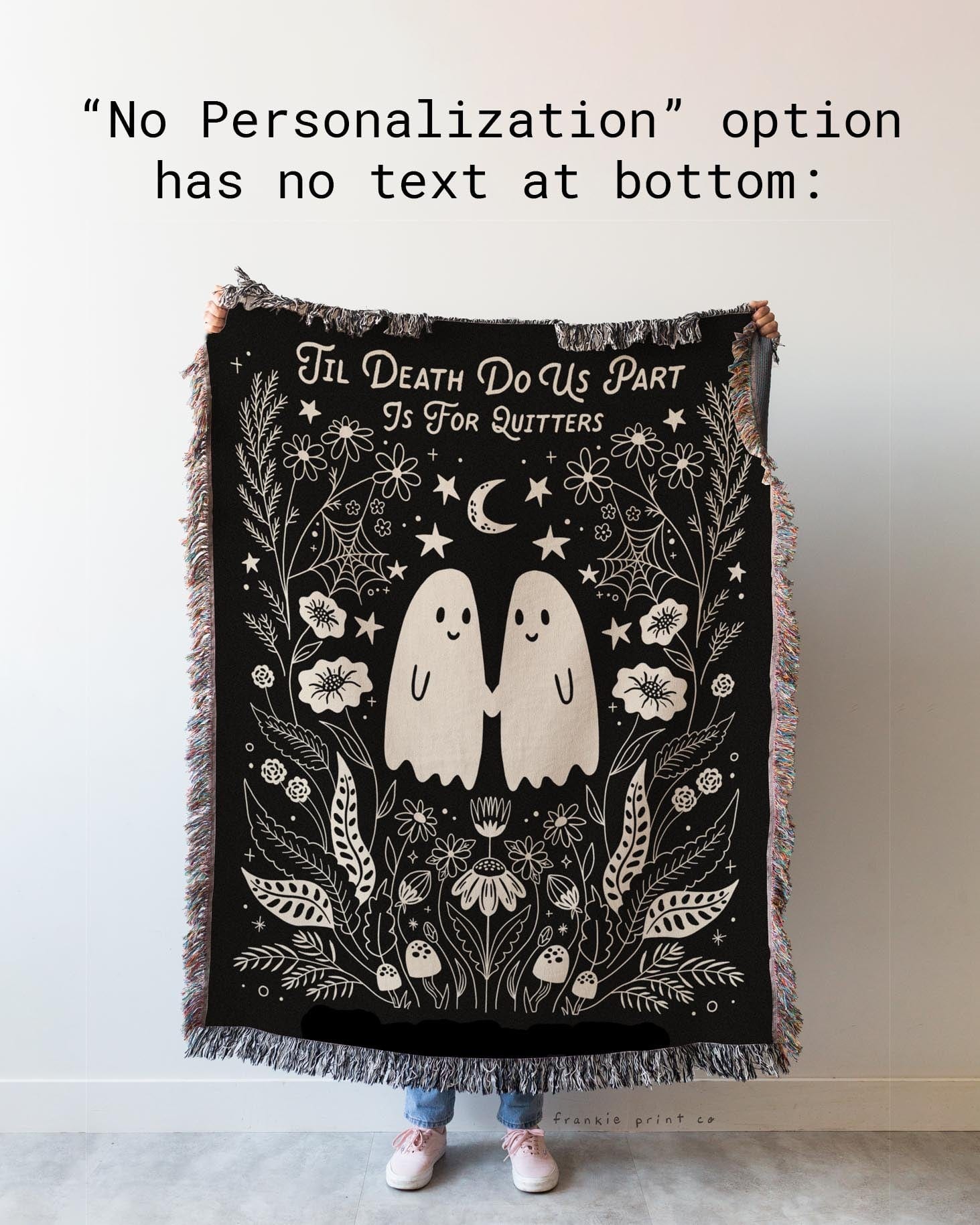 'Til Death' Ghosts Blanket