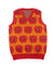 Apple Sweater Vest (Rust)