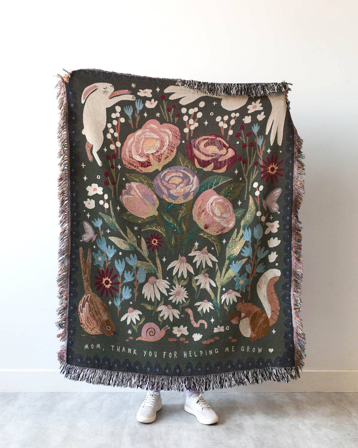 Garden Thank You Blanket