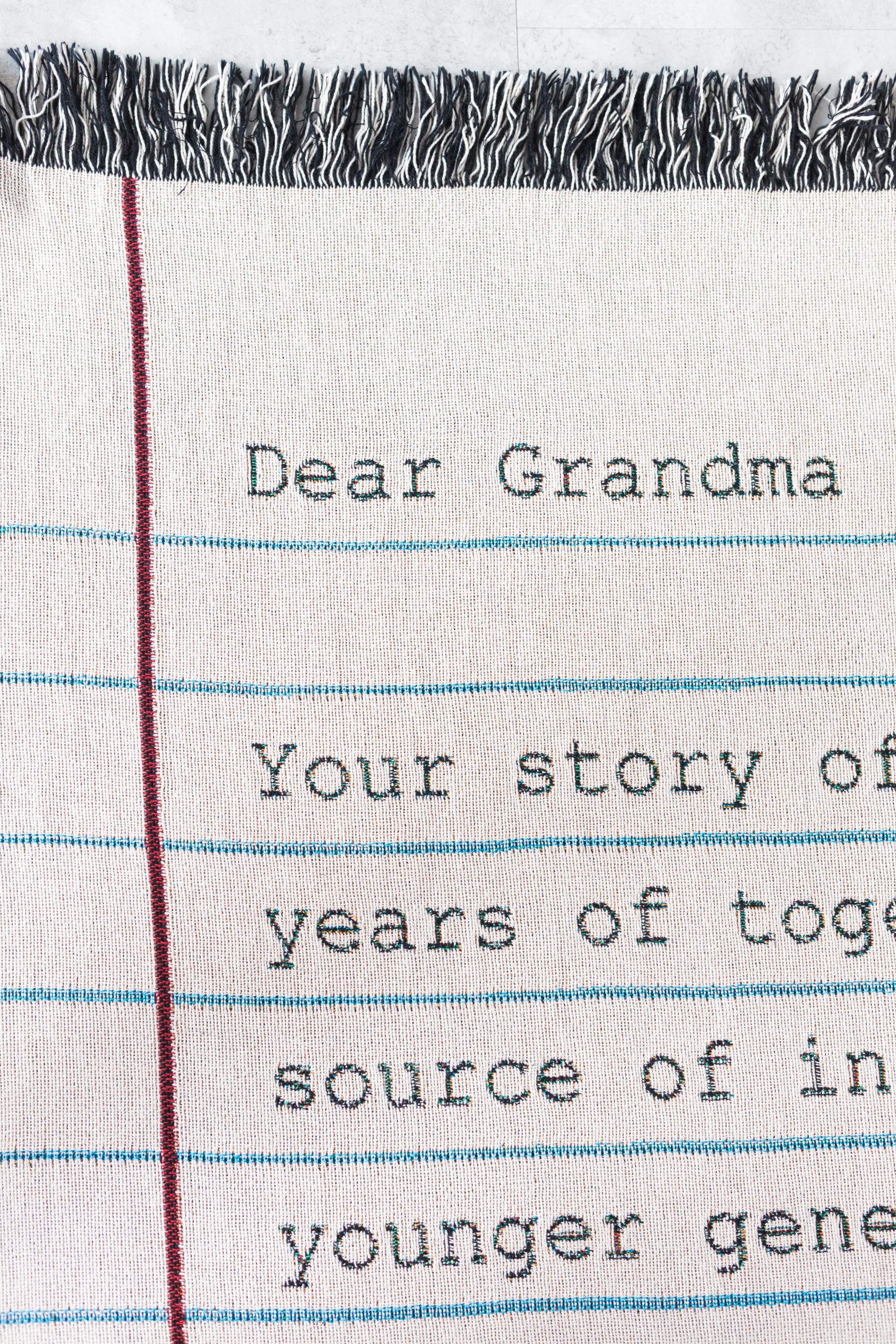 Love Letter Blanket: Typewriter